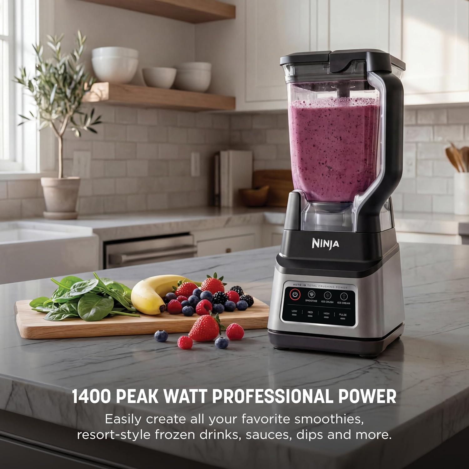 Licuadora Ninja BN701 2.1 L 1200 W Auto-iQ Negro — imagen 4