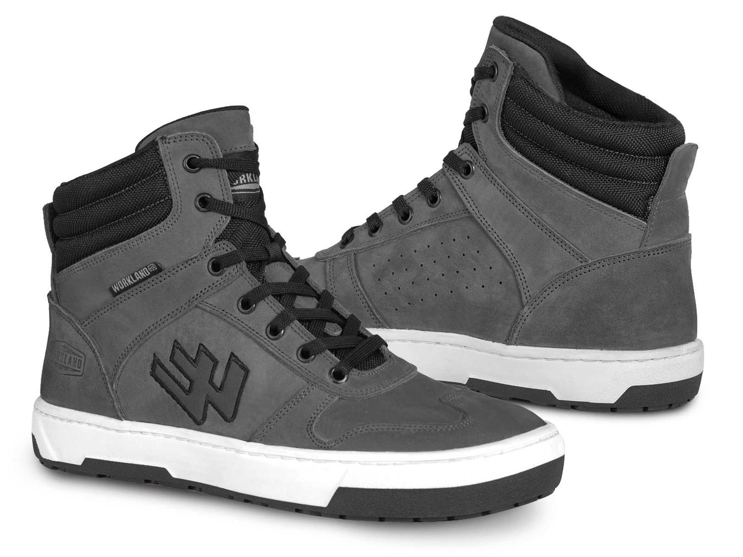 Tenis Bota Motociclista Hombre Moto Biker Wkl 80203 Gris — imagen 2