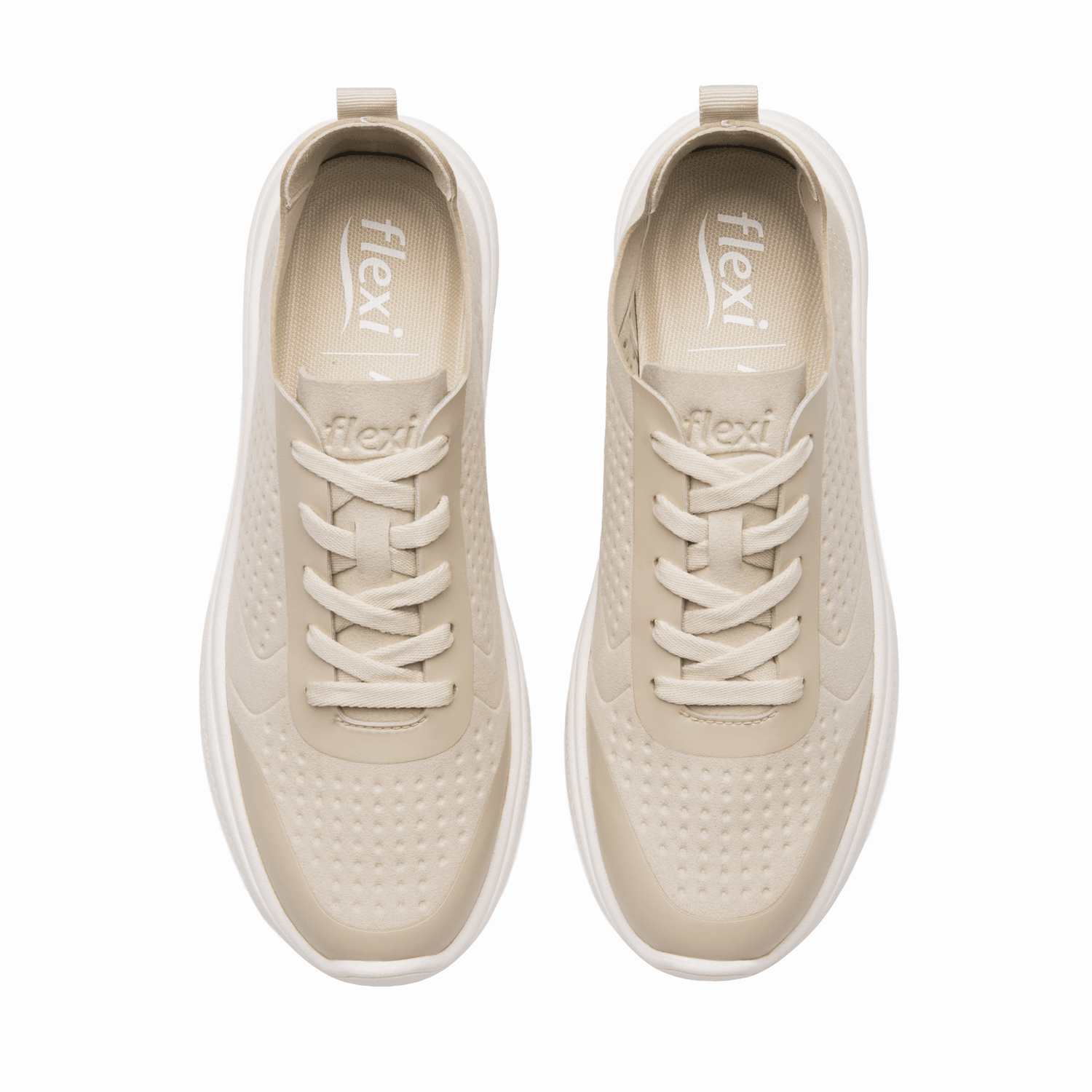 Tenis Flexi Kindra Dama Casual Confort Deportivo Beige Mujer — imagen 8