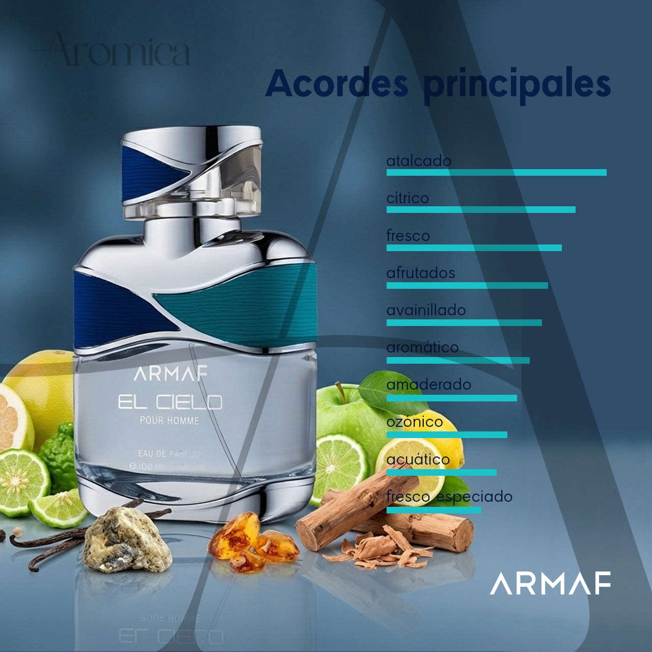 Perfume Árabe El Cielo Eau de Parfum 100ml — imagen 4