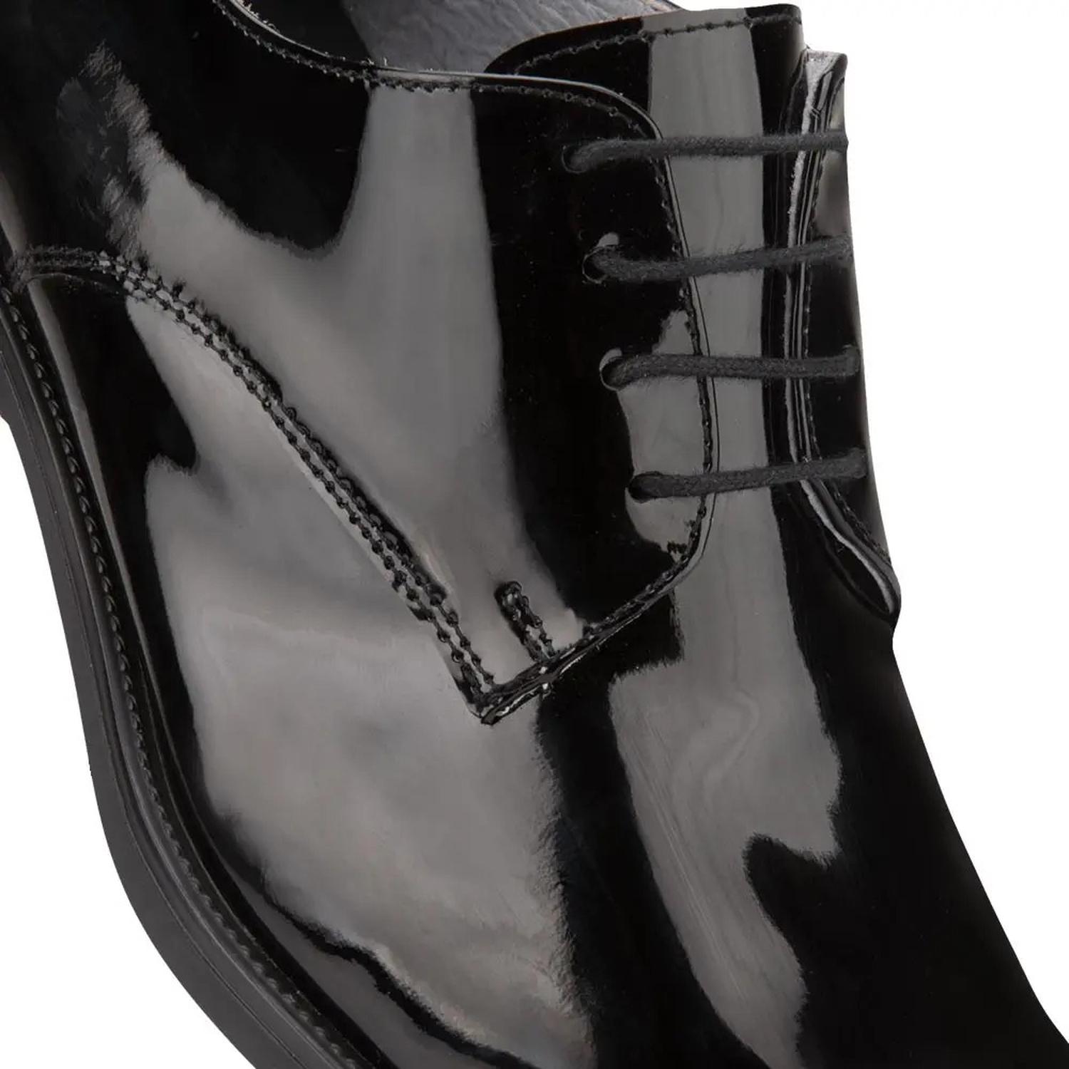 Zapato Caballero Schatz Vestir Charol 1054332 — imagen 4