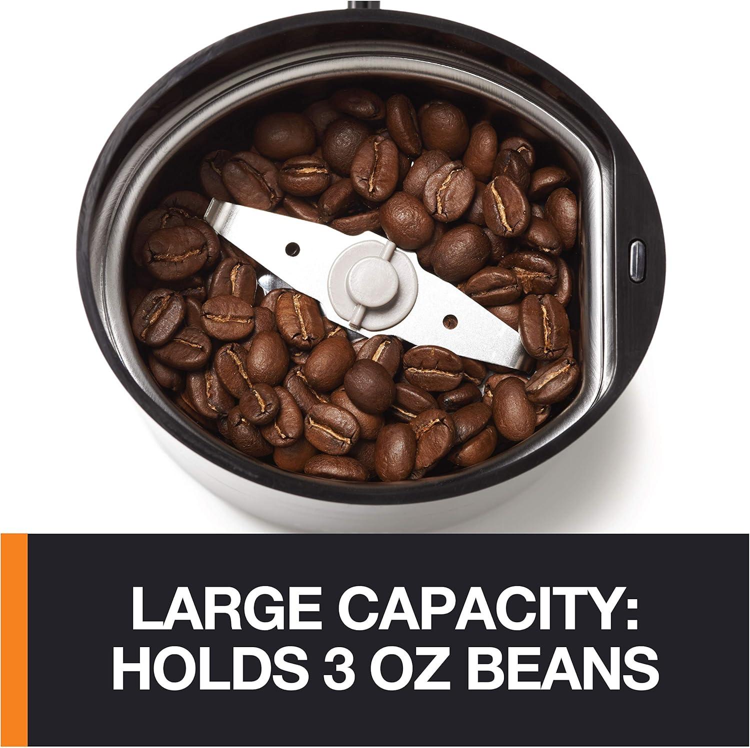 Molino café y especias eléctrico Krups 12 Tazas Acero Inox — imagen 4