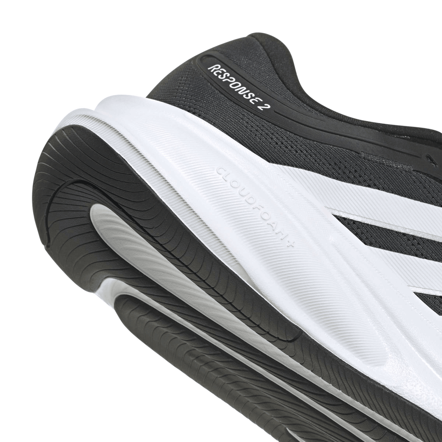 Tenis Adidas Response 2 Hombre Negro Running Gym Caballero — imagen 7