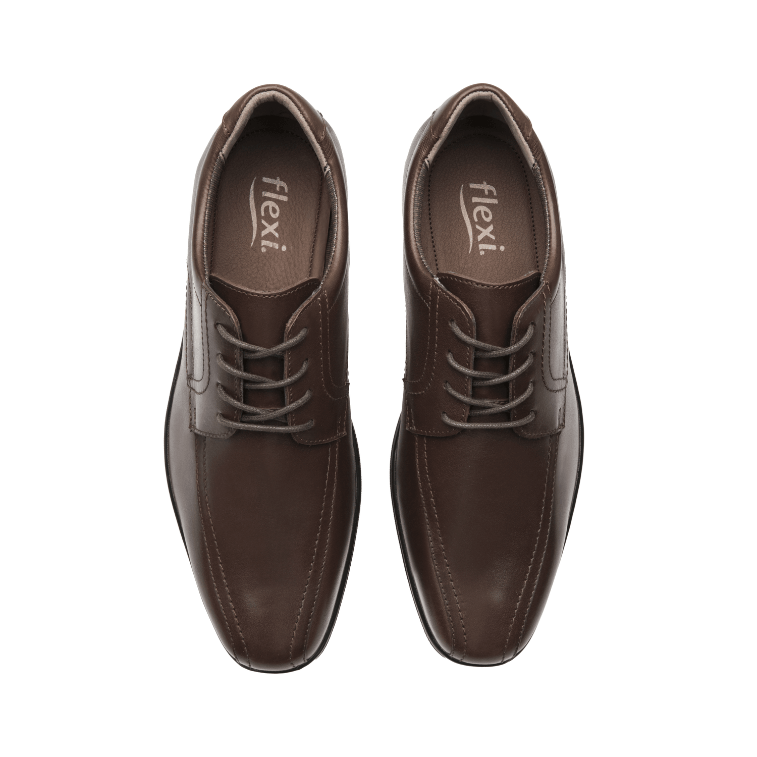 Zapato de Vestir Flexi Hombre Café Para Caballero — imagen 8