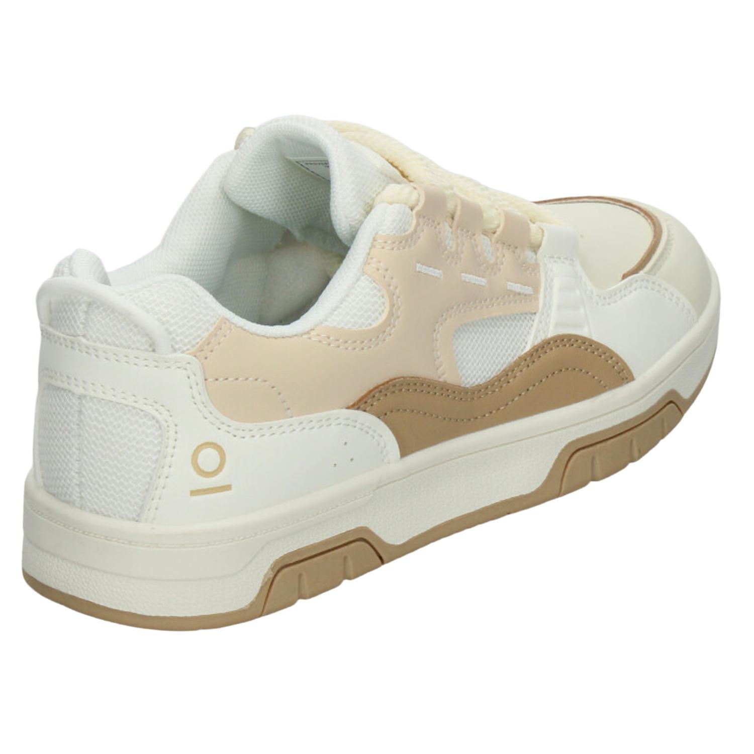 Tenis Dama Ozono Beige Casual Mujer — imagen 4