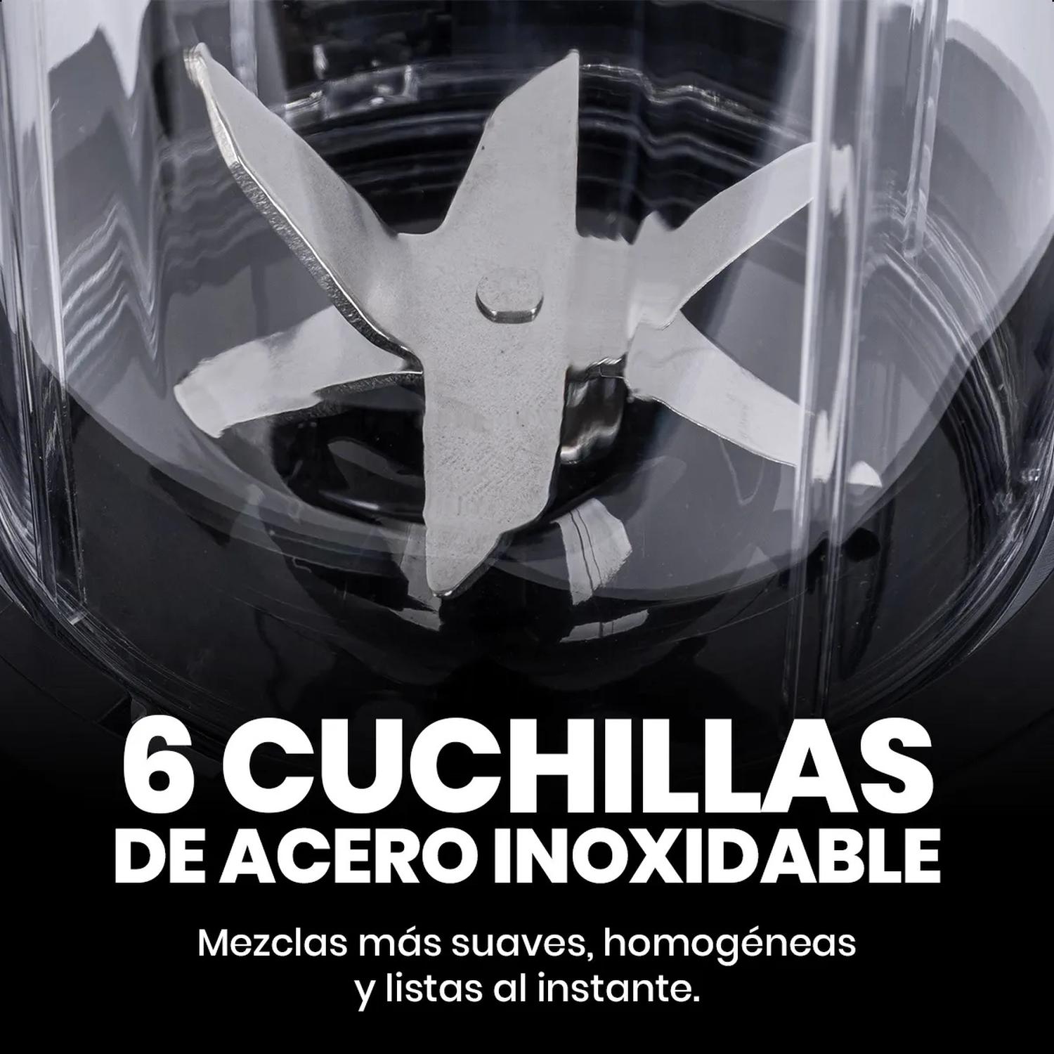 Licuadora Personal Westinghouse 1200W Set Portátil — imagen 6