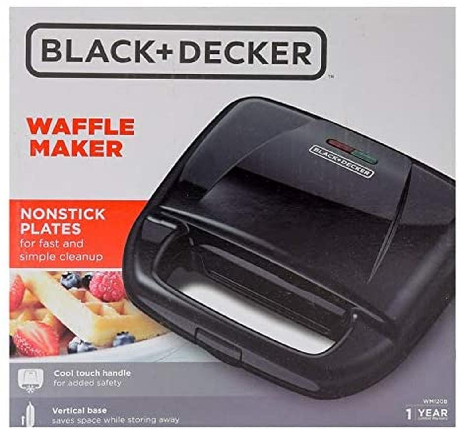 Waflera Electrica Black+Decker Cocina Para 2 Wafles Cuadrados — imagen 5