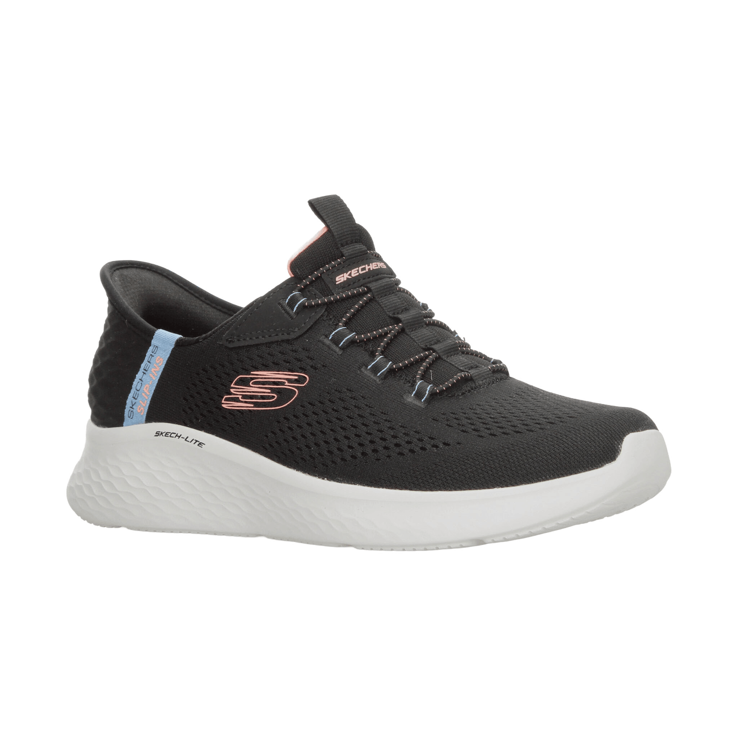 Tenis Skechers Dama Casual Negro Mujer — imagen 2