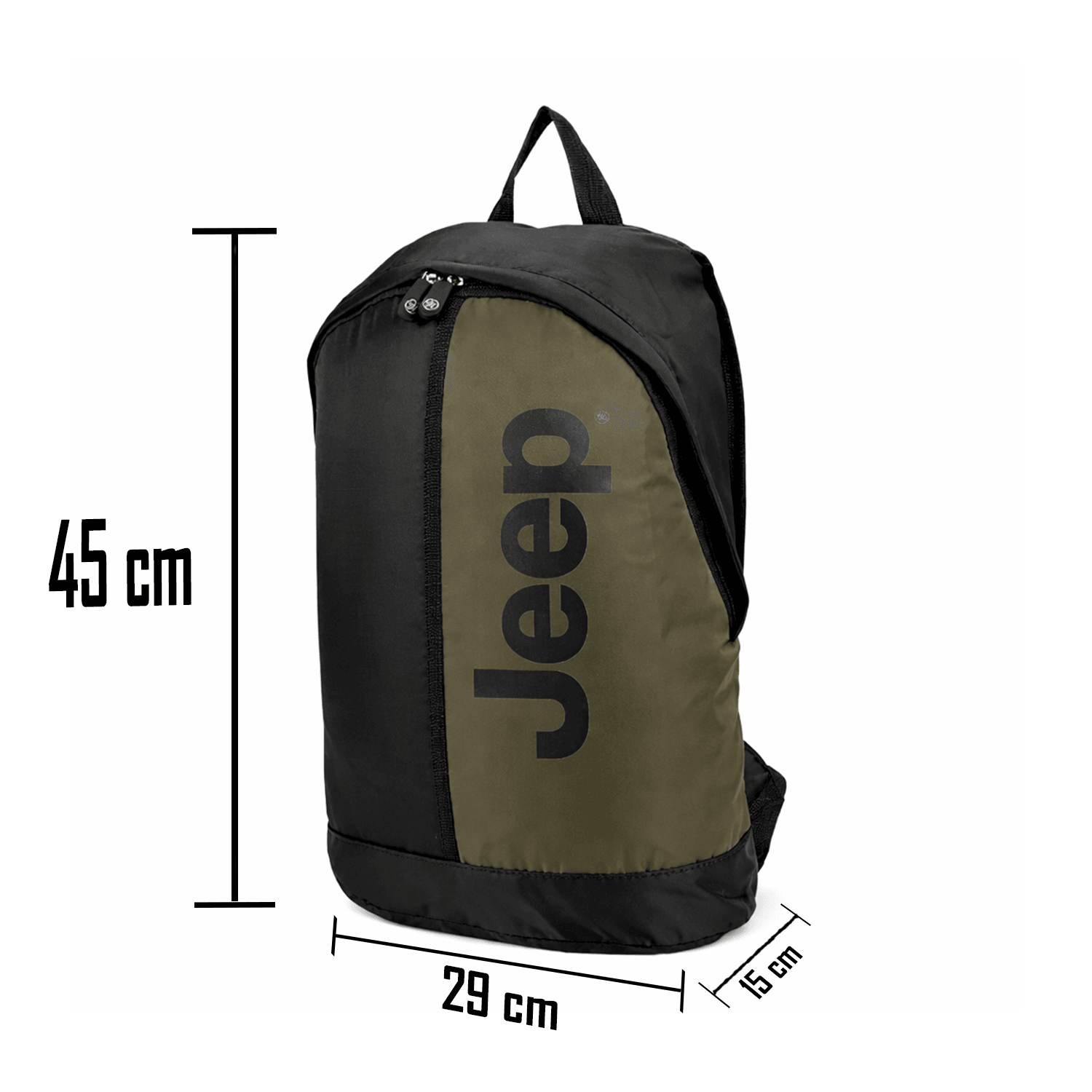 Mochila Jeep Hombre Casual Verde Caballero — imagen 2