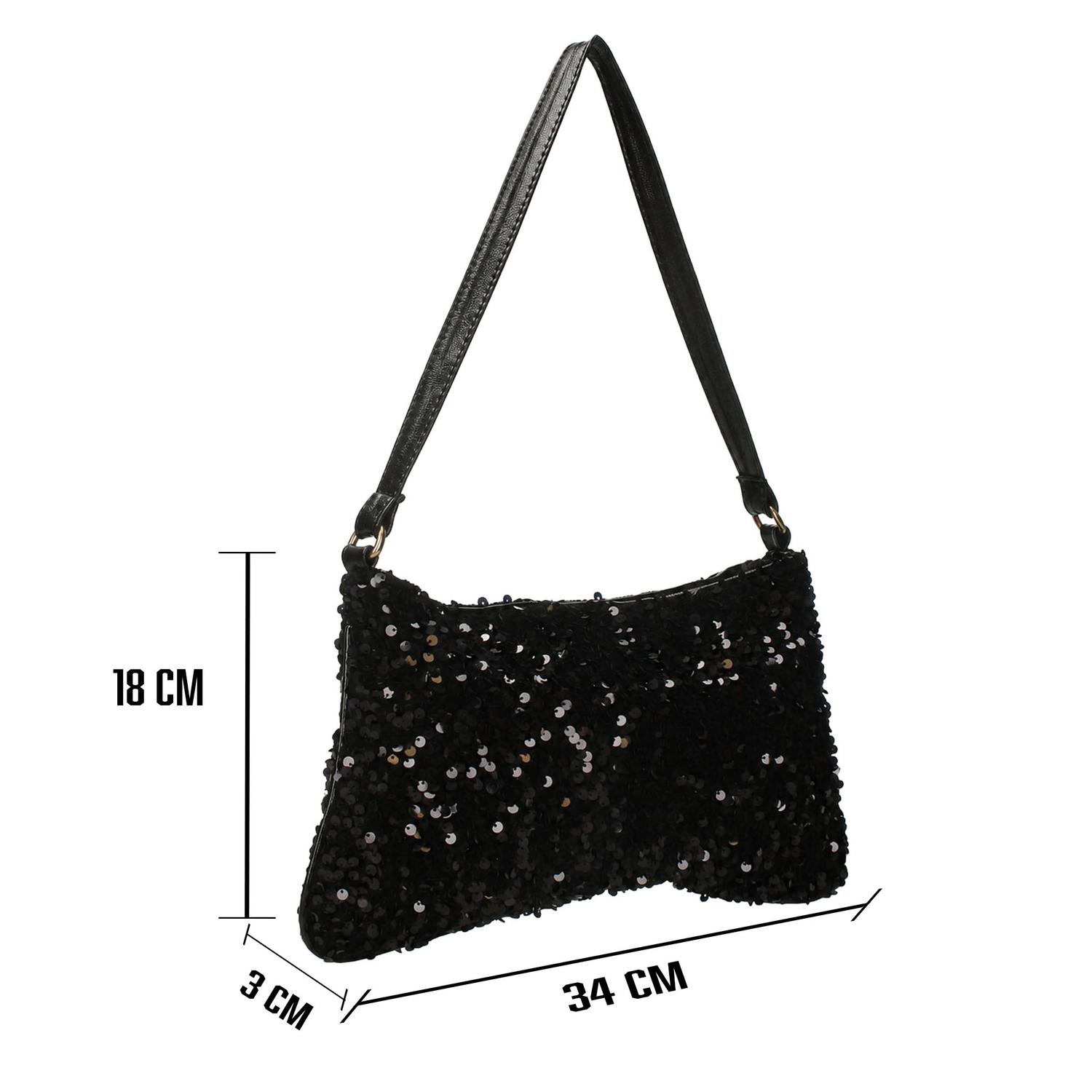Bolsa Felianna Dama Fiesta Negro Mujer — imagen 4