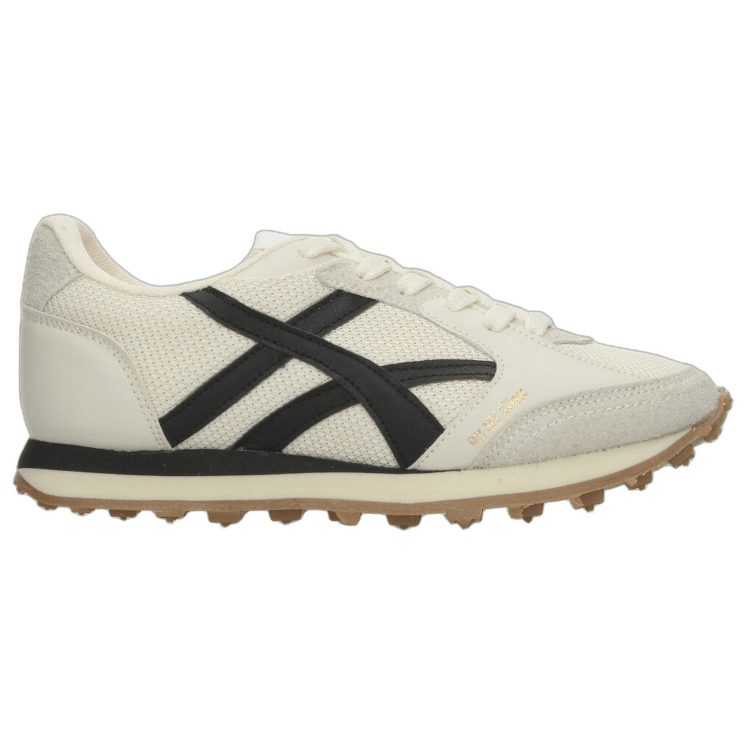 Tenis Dama Gosh Beige Casual Mujer — imagen 2