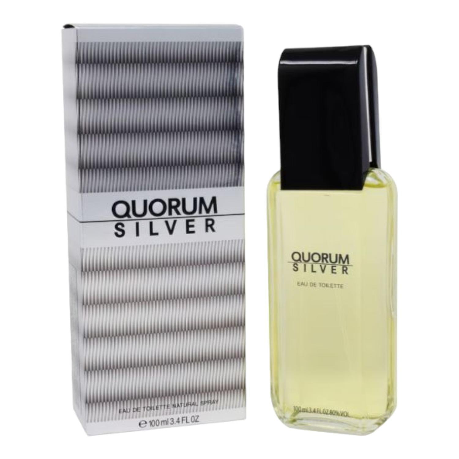 ANTONIO PUIG QUORUM SILVER EDT 100 ML — imagen 3