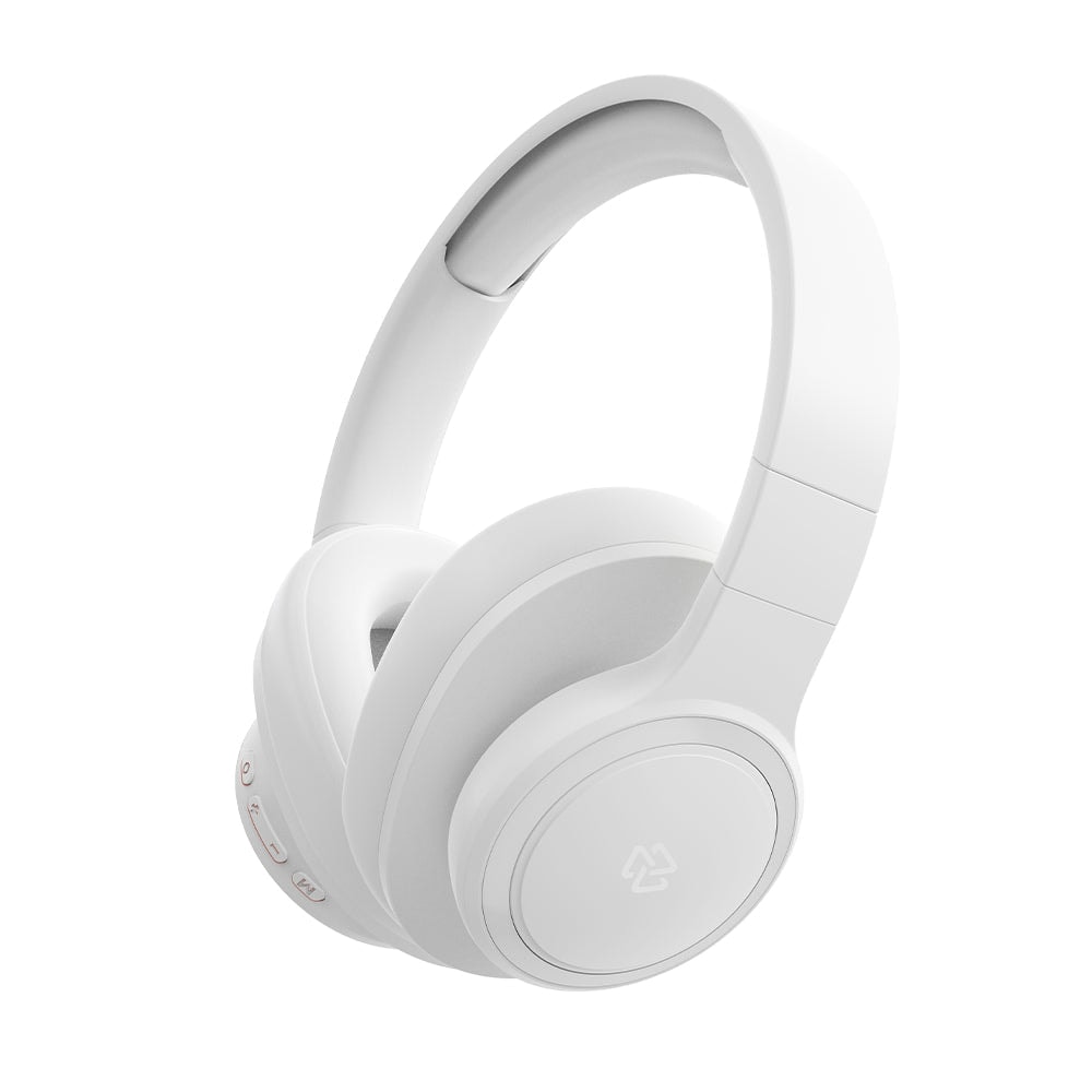 Audífonos inalámbricos On Ear Kun STF 7hrs Uso Blanco — imagen 3