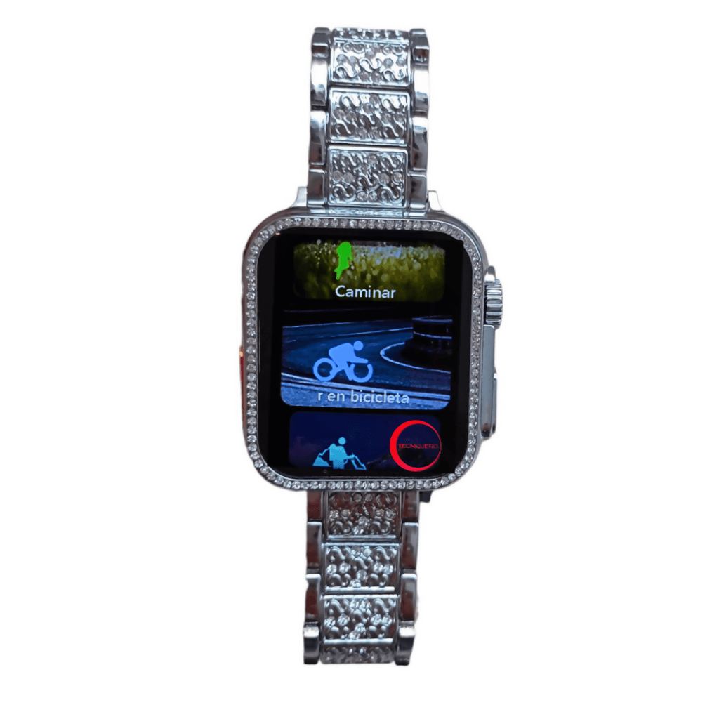 Smartwatch Bossney BS-K2310 Correa Plateada – Elegancia, Tecnología en tu muñeca. — imagen 5