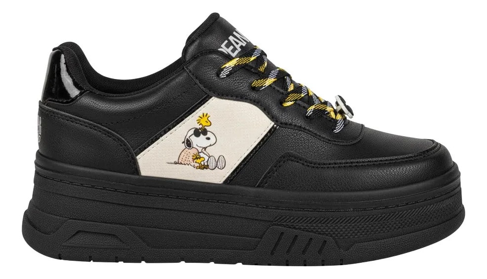 Tenis Peanuts Dama Plataforma Snoopy Peanuts 1310716 — imagen 13