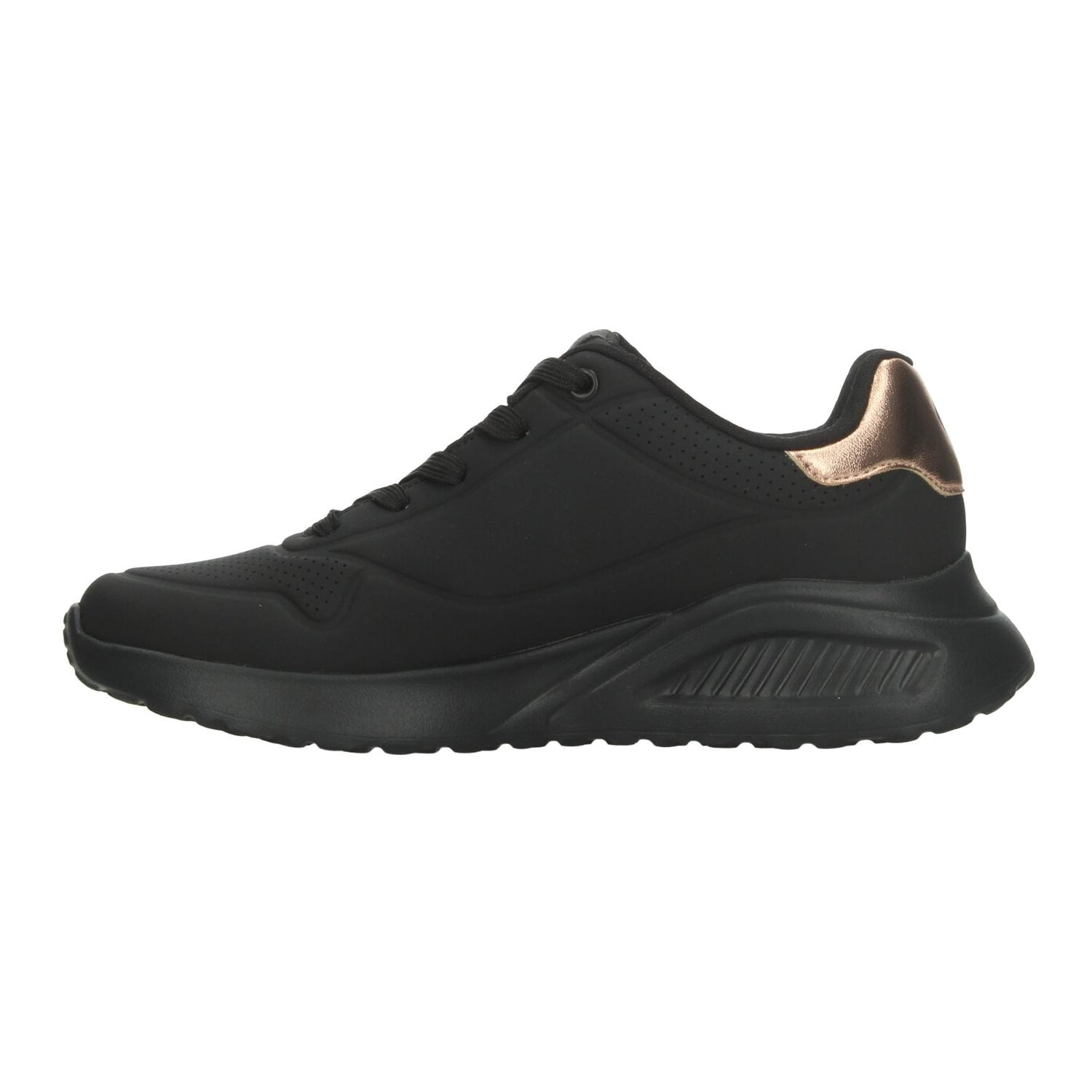Tenis Skechers Uno Lite Dama Casual Negro Mujer — imagen 5