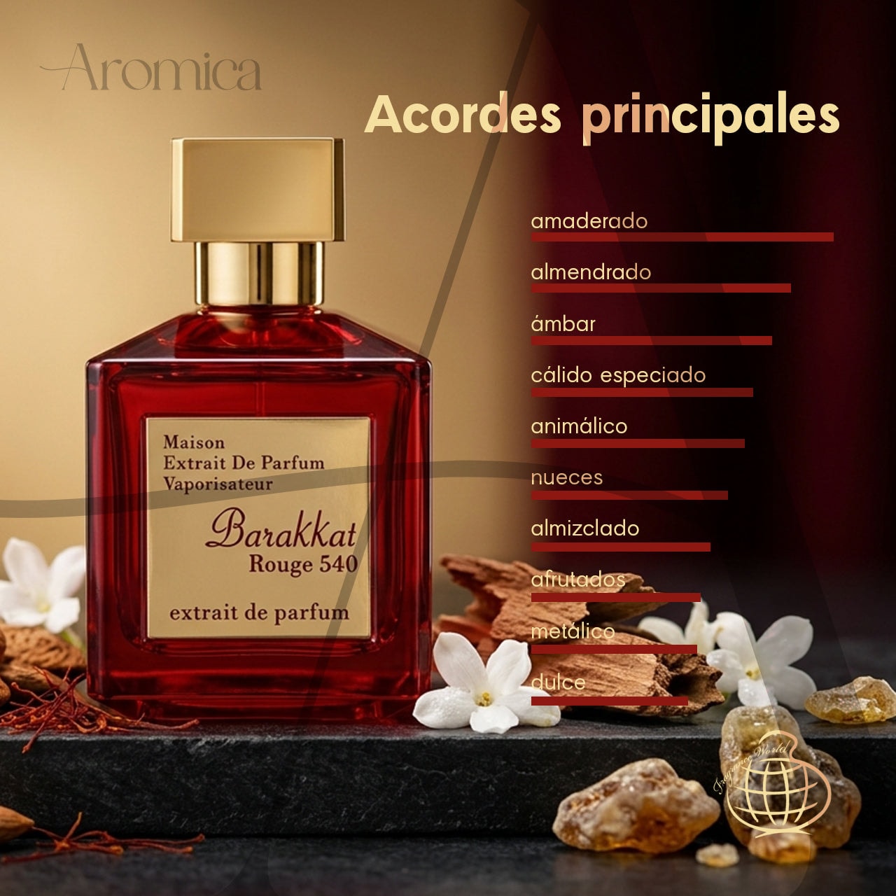 Perfume Árabe Barakkat Rouge 540 Extrait Extrait de Parfum 100ml — imagen 4