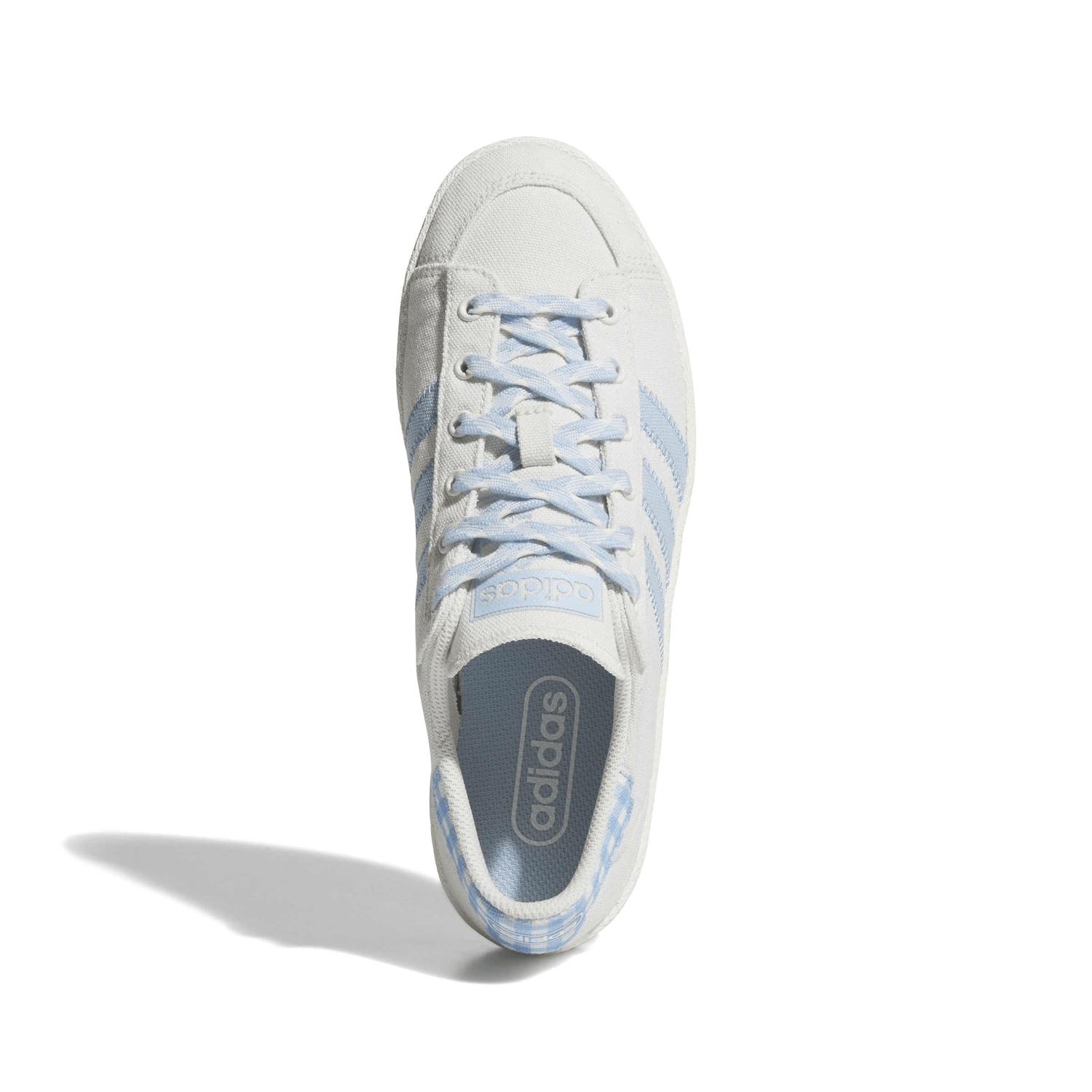 Tenis Adidas Jump Hook Low Dama Blanco Casual Cintas Mujer — imagen 8