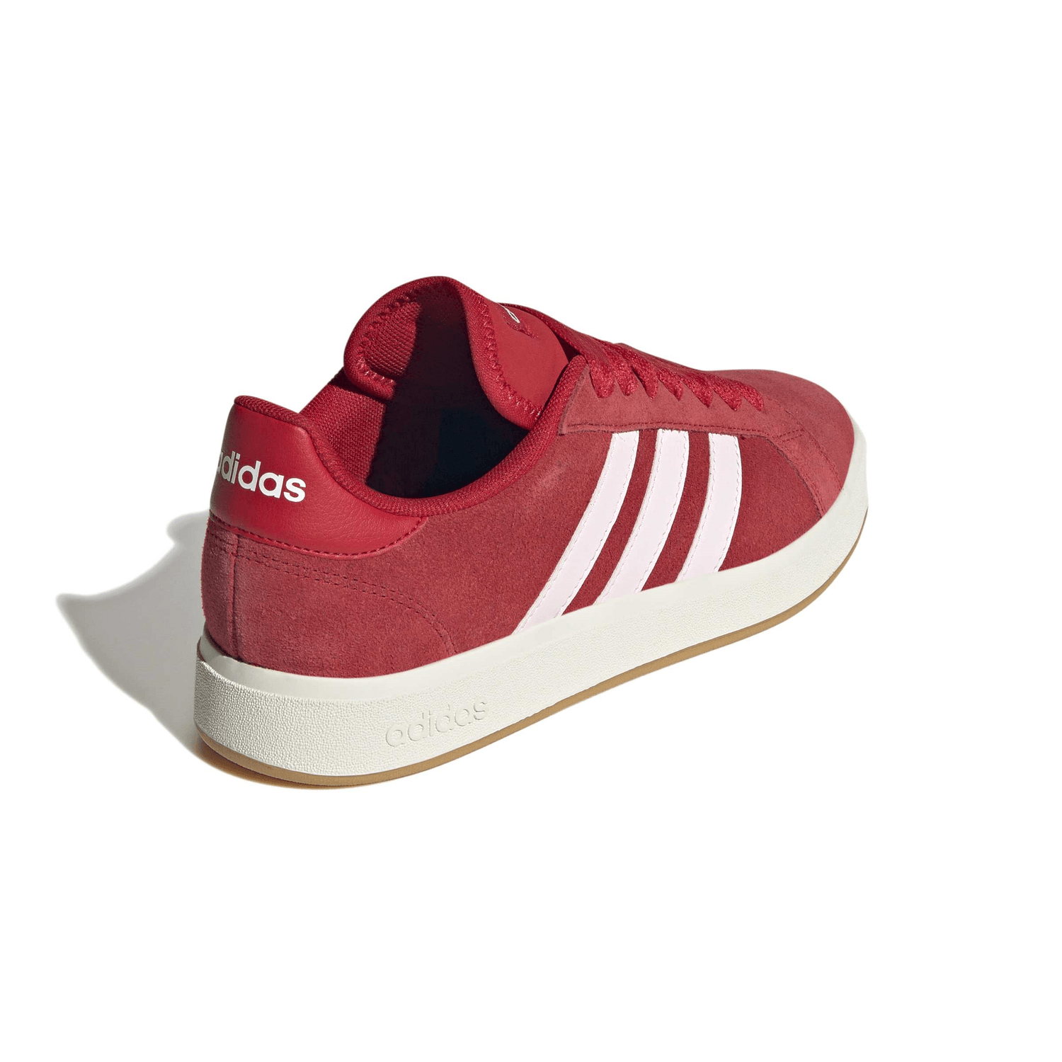 Tenis Adidas Grand Court Base 00s Dama Rojo Casual Mujer — imagen 4