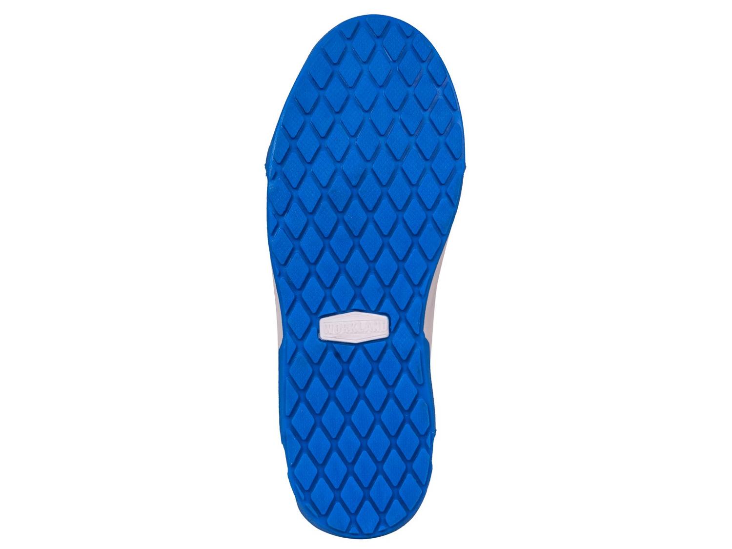 Tenis Motociclista Hombre Botin Moto Biker Wkl 80202 Bco/Rey — imagen 8