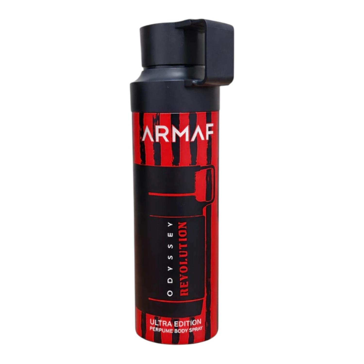 ARMAF ODYSSEY REVOLUTION BODY SPRAY 200 ML — imagen 1