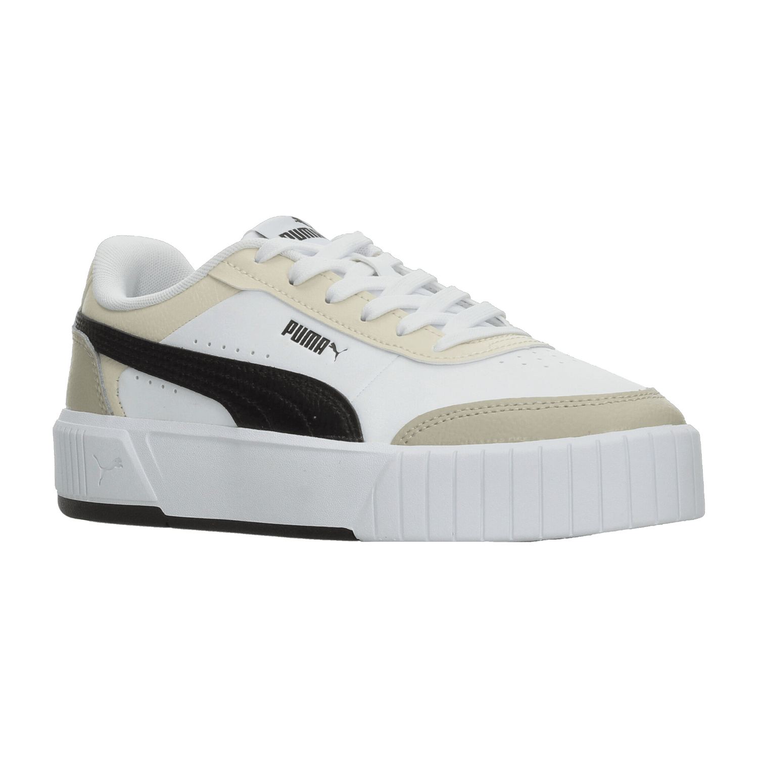 Tenis Dama Puma Carina Mia Blanco Casual Mujer — imagen 3