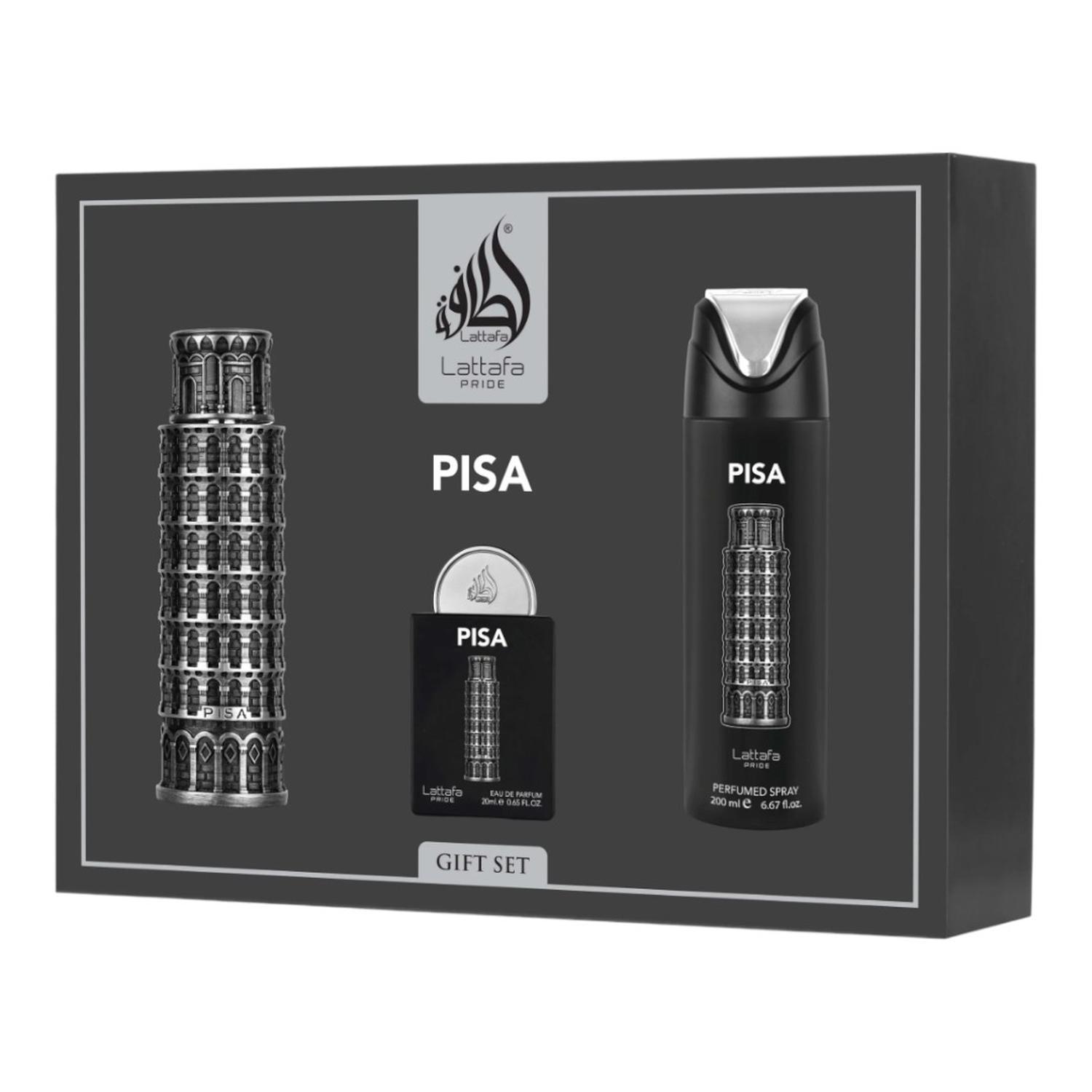 LATTAFA PISA GIFT SET 3 PIEZAS — imagen 2