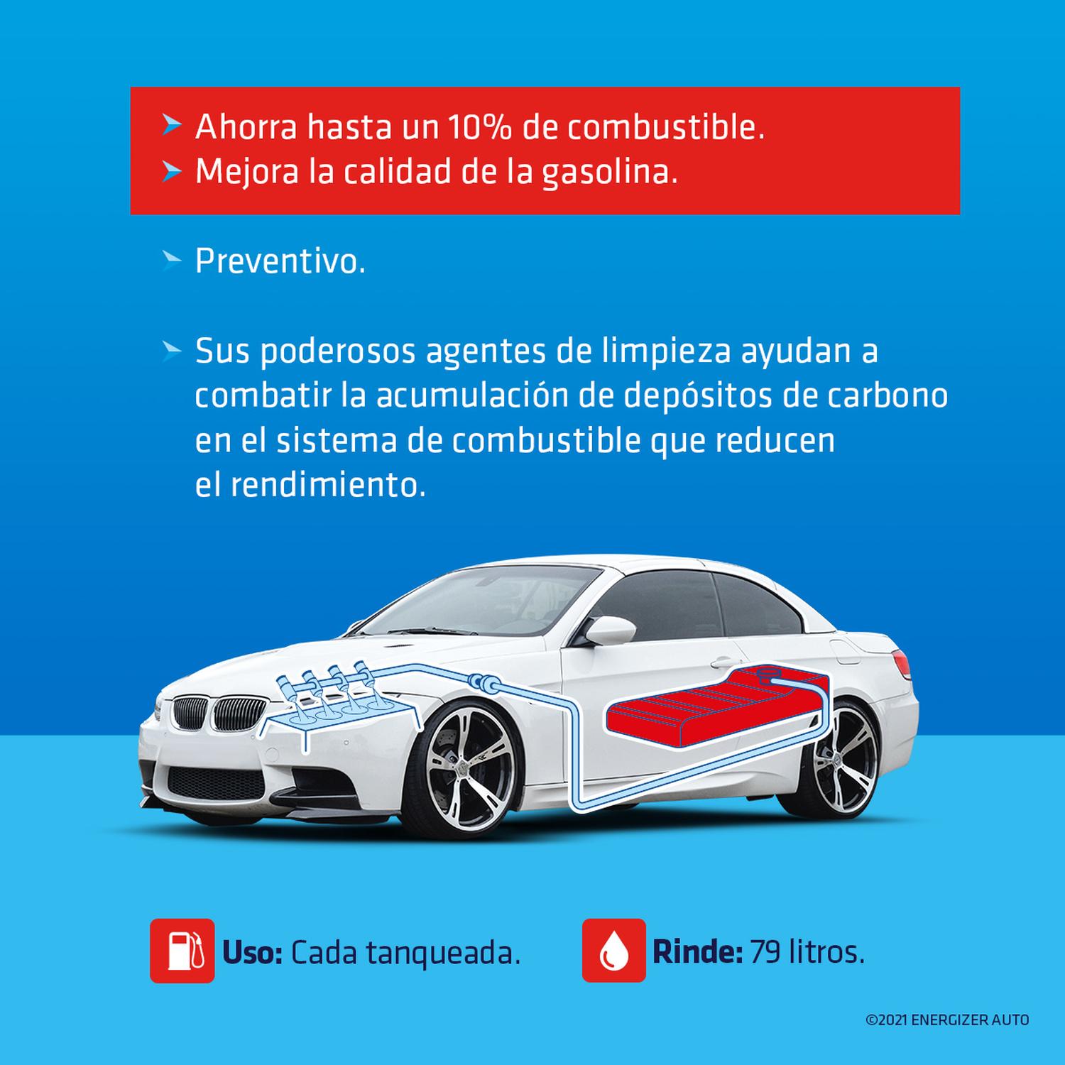 Aditivo y Tratamiento para Combustible Gasolina STP 155ml — imagen 3