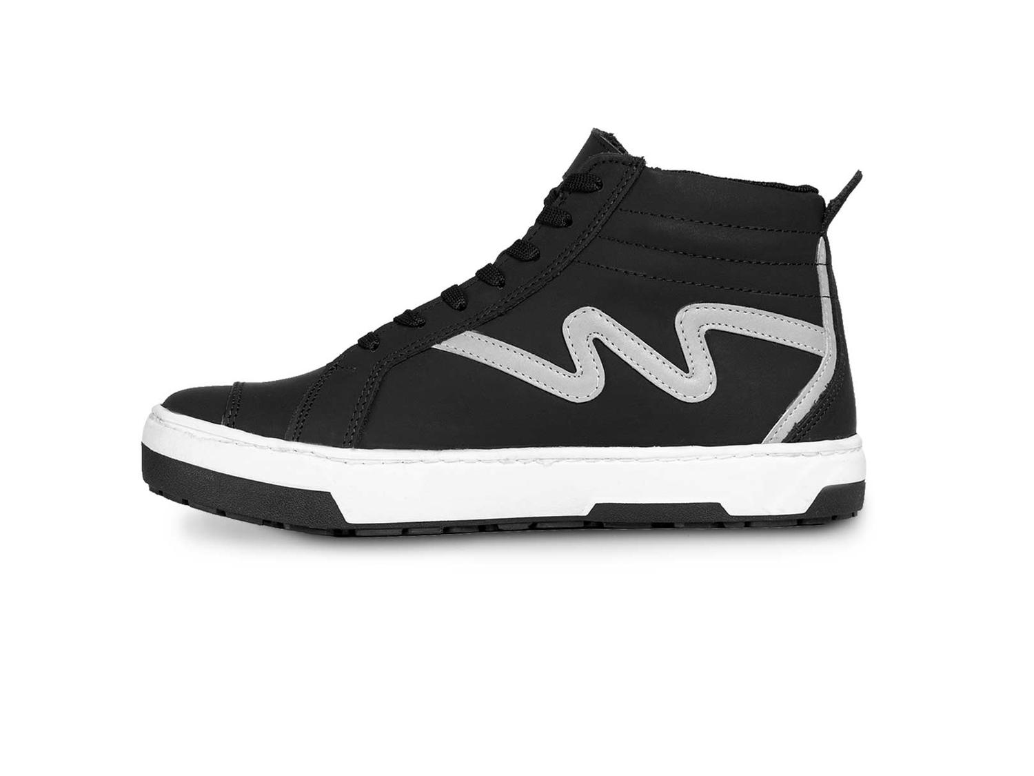 Tenis motociclista hombre botin biker WKL 80206 Negro — imagen 5