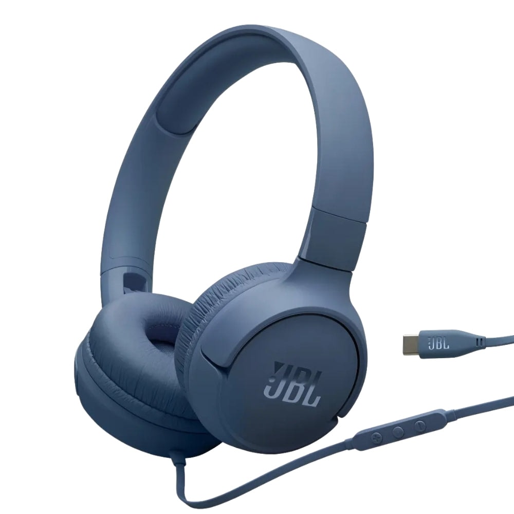 Audifonos Alambricos JBL Tune 520C USB-C - Azul — imagen 2