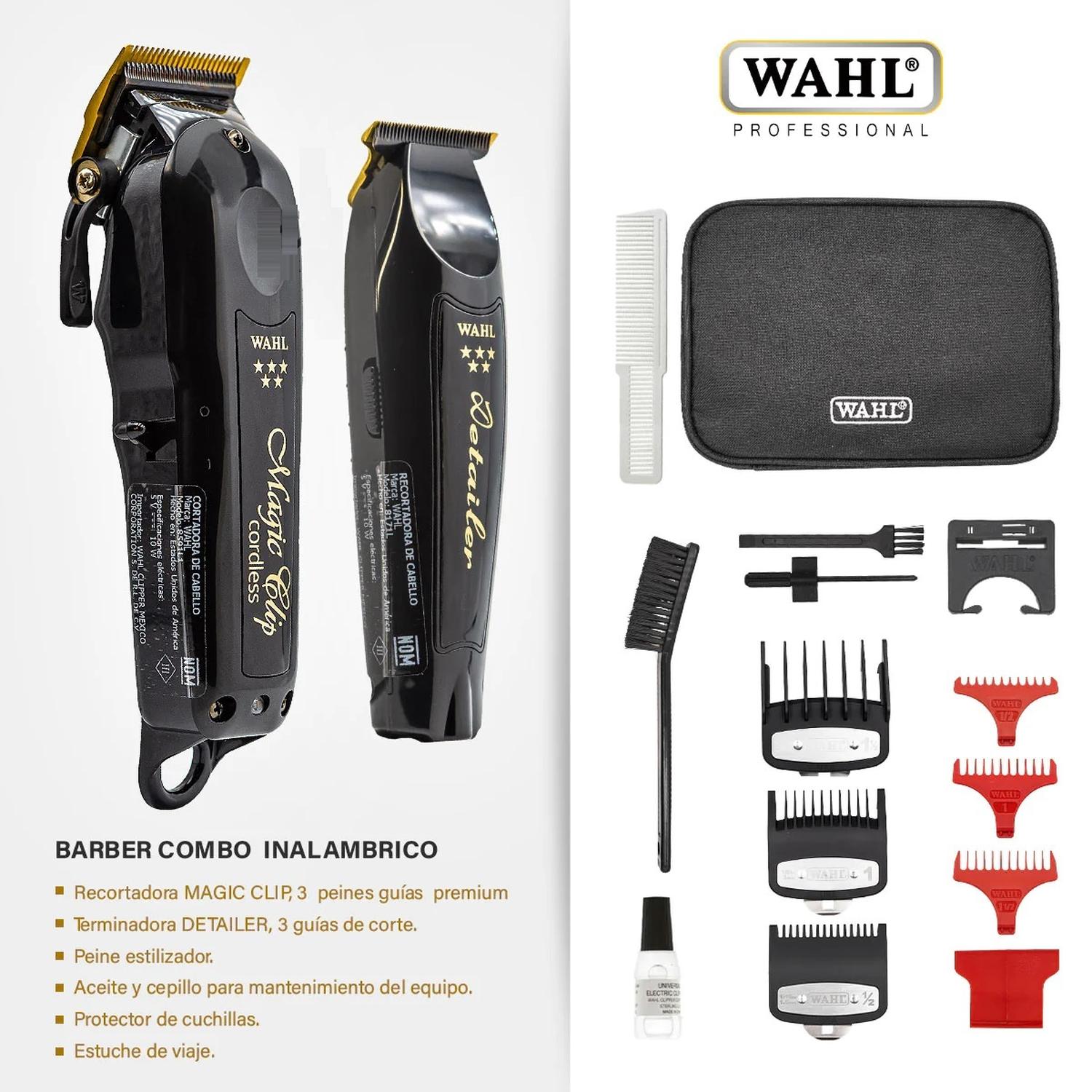 Combo Wahl Magic Clip 3en1 Inalámbrico Prof — imagen 3
