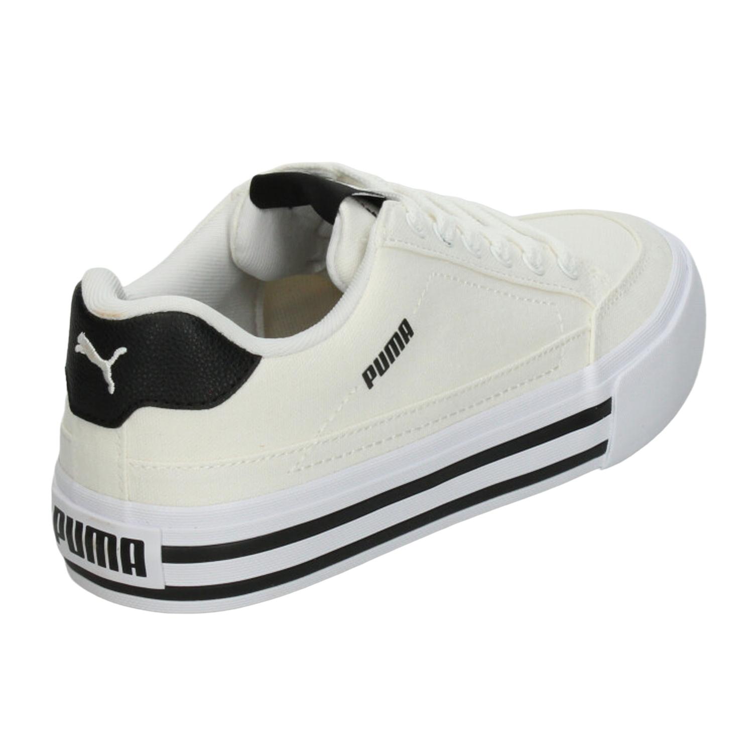 Tenis Puma Court Classic Dama Casual Off White Mujer — imagen 3