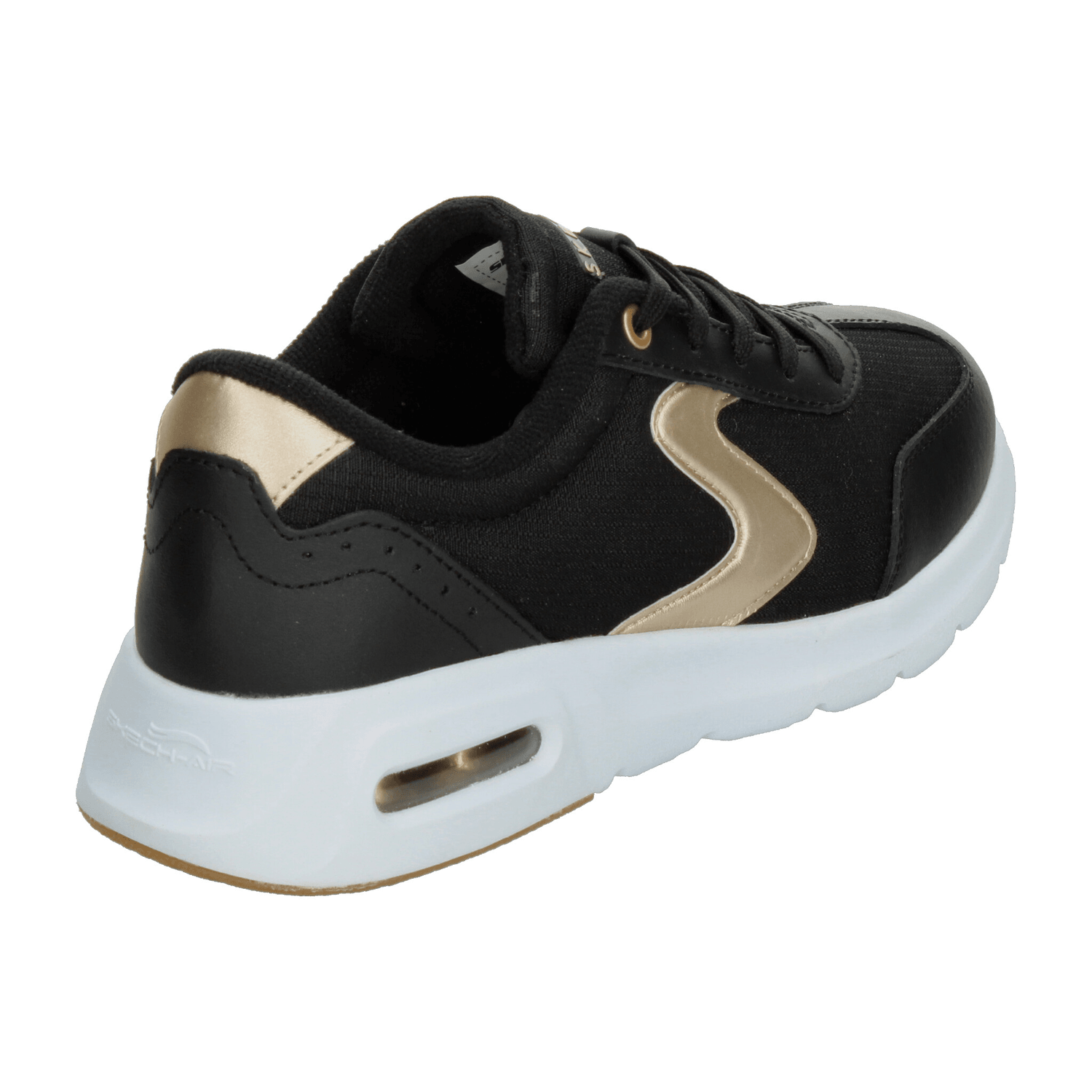 Tenis Skechers Dama Casual Negro Mujer — imagen 3