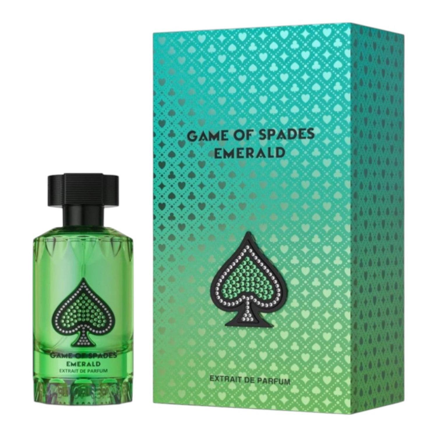 JO MILANO GAME OF SPADES EMERALD EXTRAIT DE PARFUM 100 ML — imagen 3