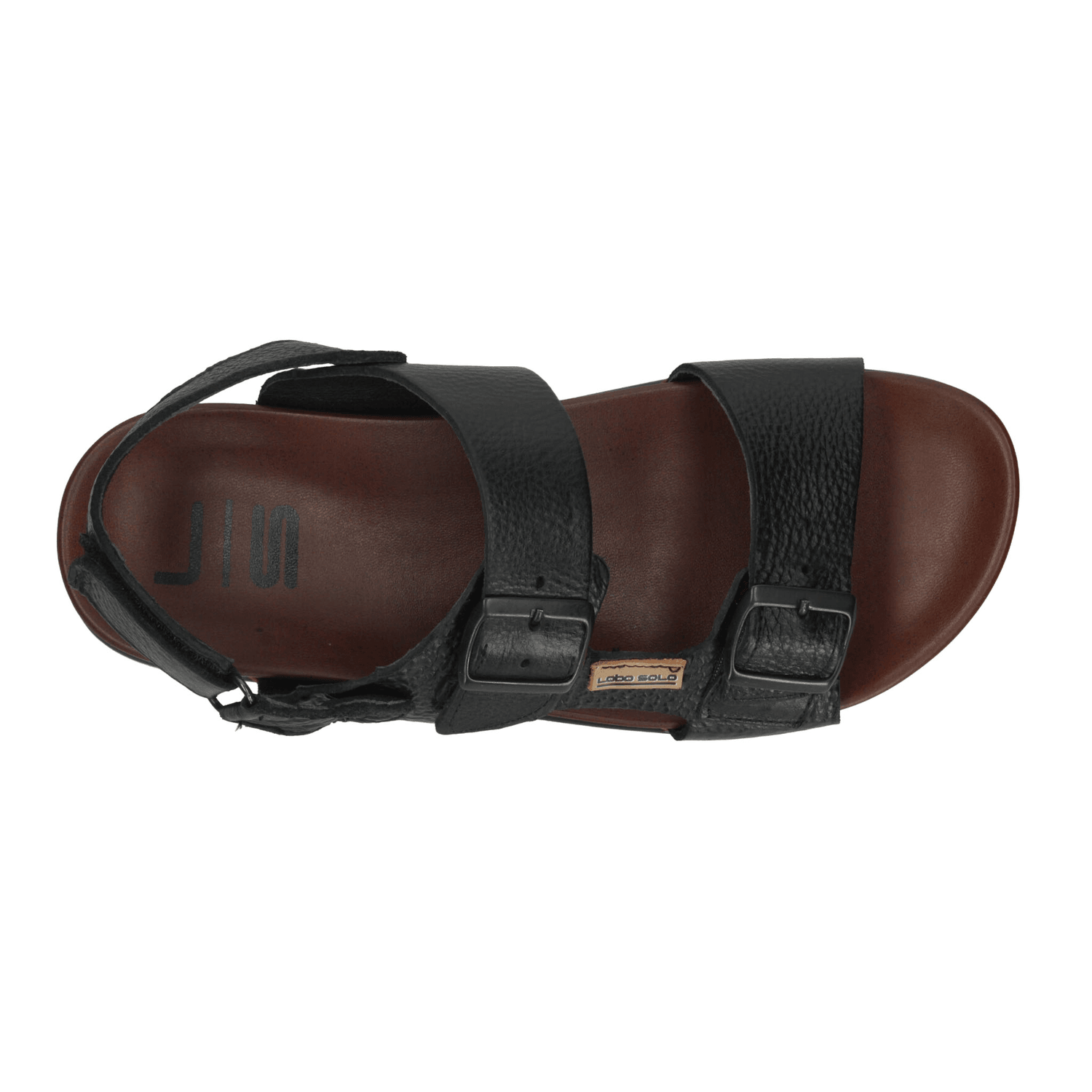 Sandalias Hombre Lobo Solo Negro Casual Caballero — imagen 9
