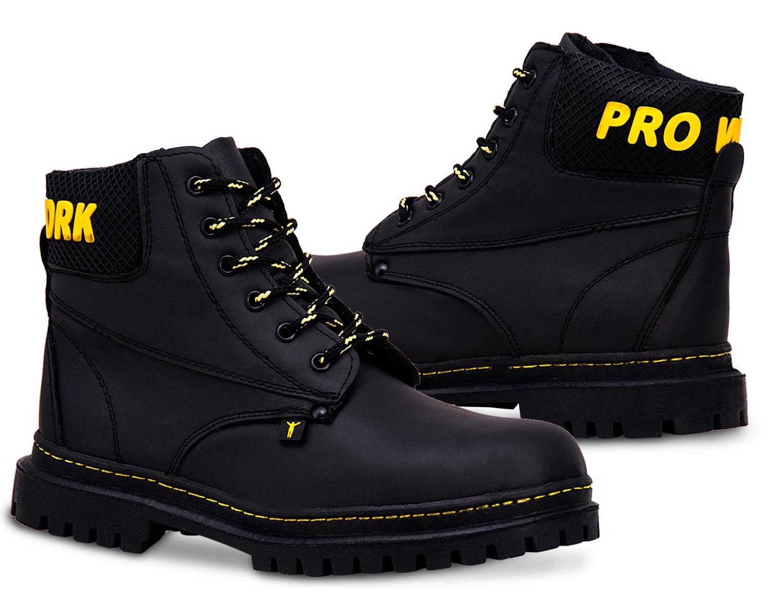 Botas industriales tacticas hombre trabajo botin Piel P97 — imagen 2