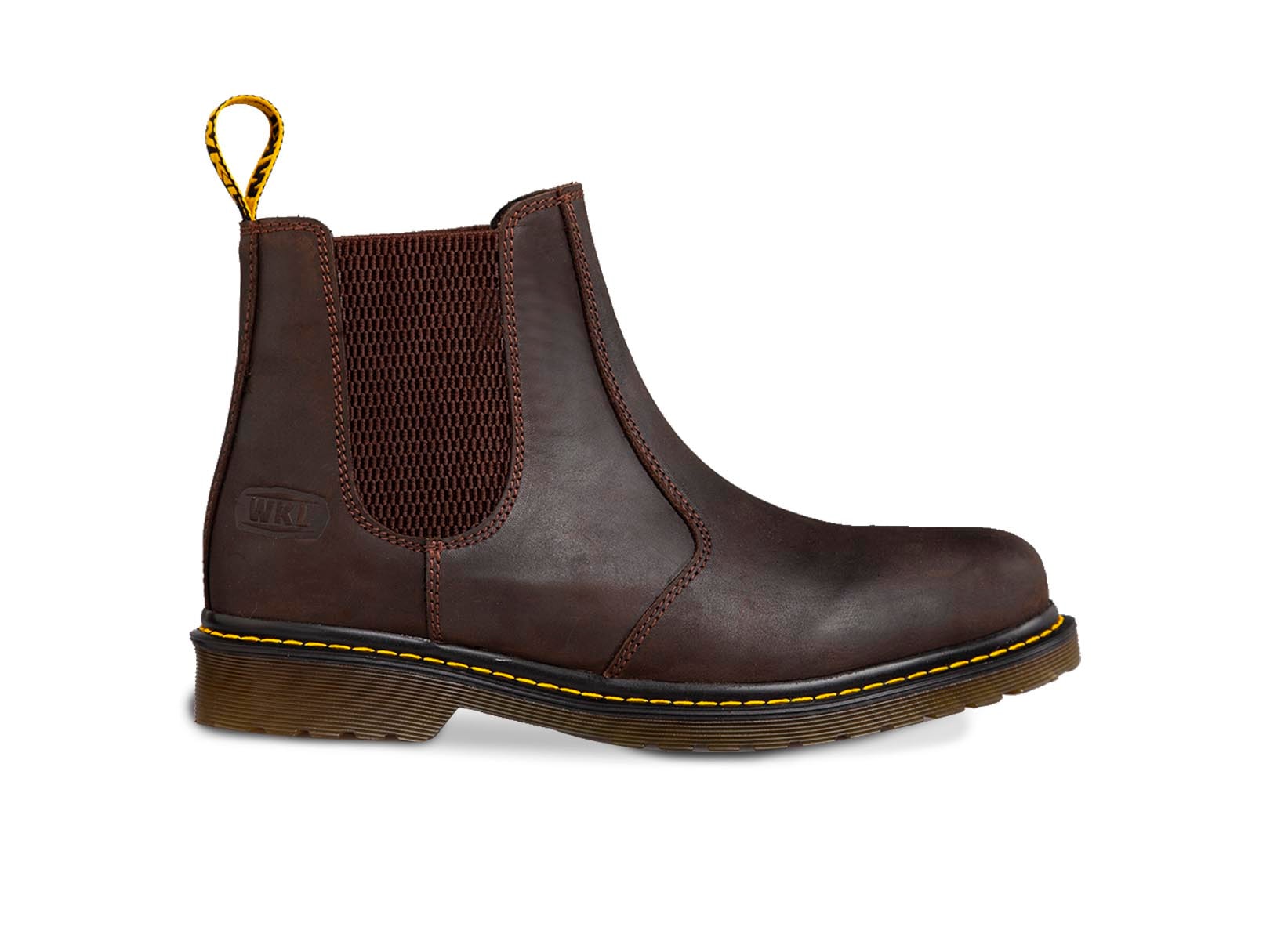 Bota Hombre Casual Chelsea Botín Workland 71302 Chocolate — imagen 7