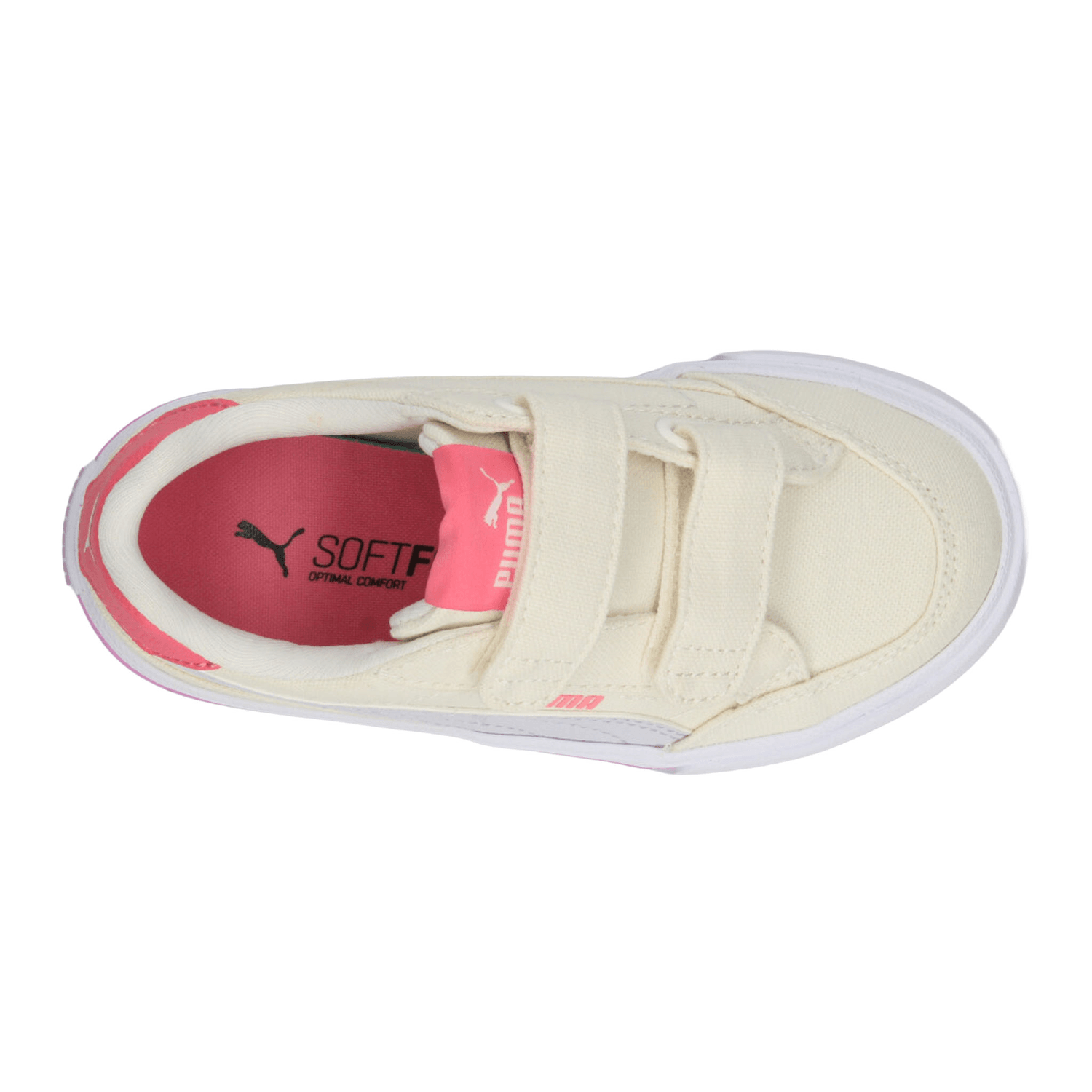 Tenis Puma Court Classic Niña Off White Casual Infantil T16-22 — imagen 9