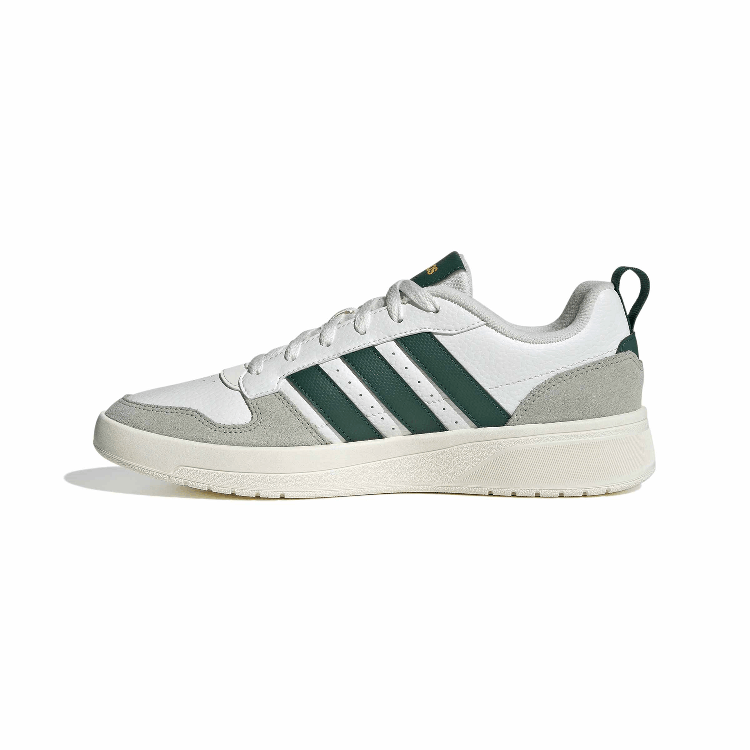 Tenis Adidas CourtWave Hombre Casual Cintas Blanco Caballero — imagen 4