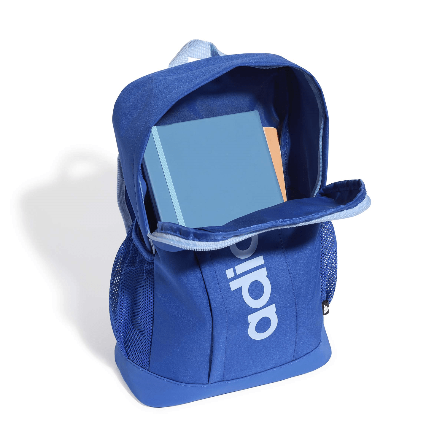 Mochila Adidas Lineal Niño Escolar Ligera Original Azul Infantil 10L — imagen 3