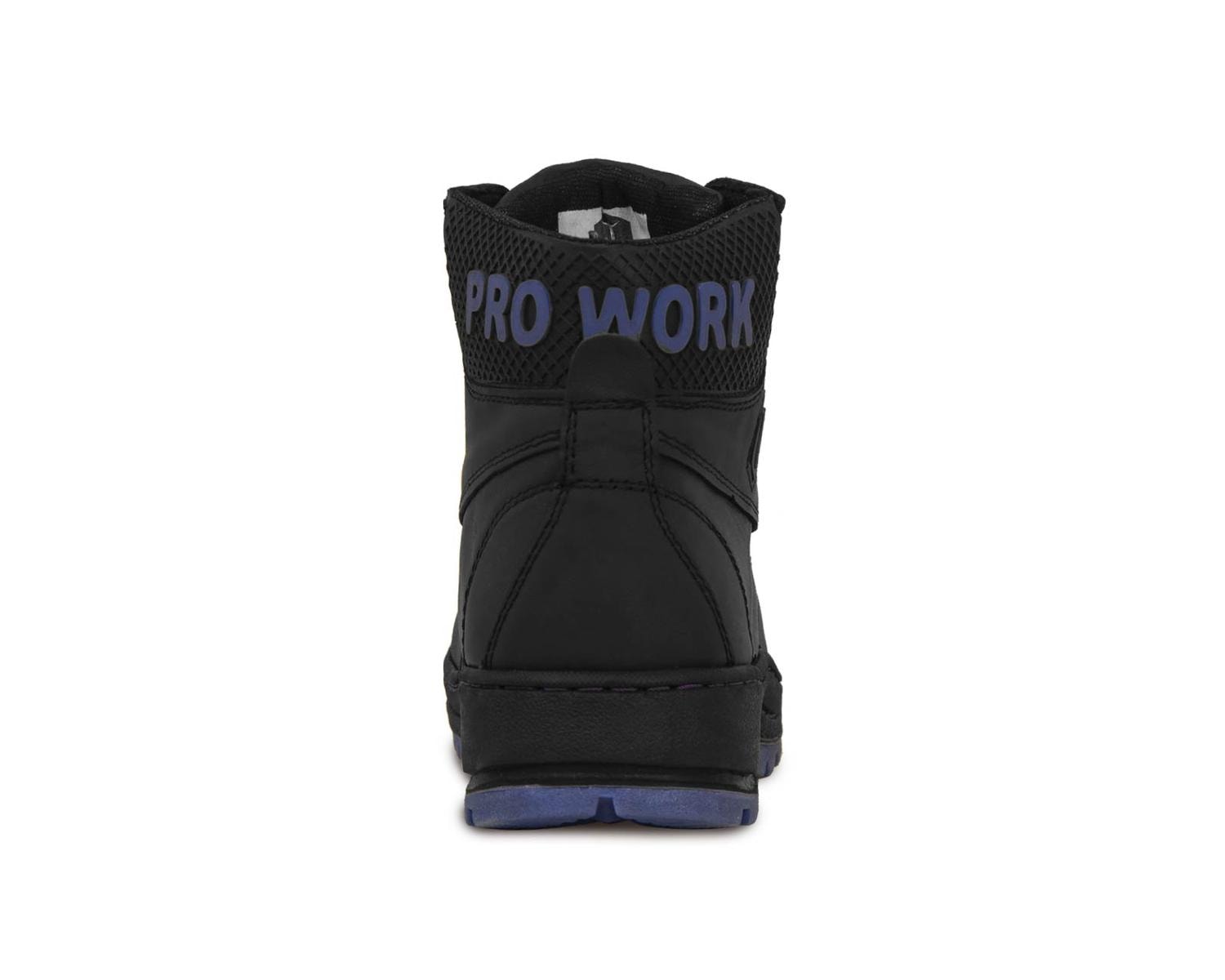 Bota Trabajo Mujer Casquillo Industrial Botines Morado PD344 — imagen 6