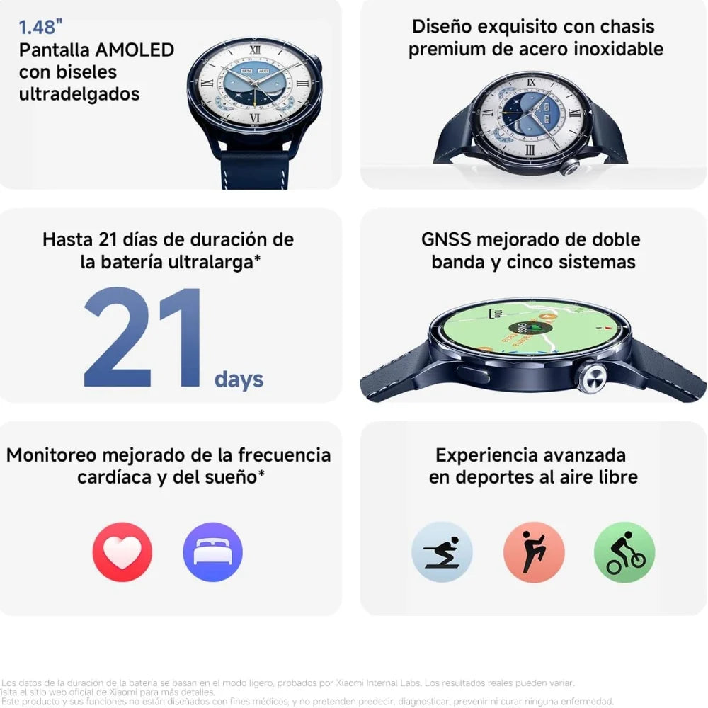 Smartwatch Xiaomi Watch S5 46MM - Plata — imagen 4