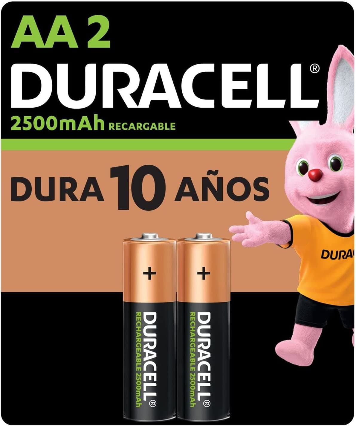 Bateria Recargable Duracell - AA 2pzs — imagen 2