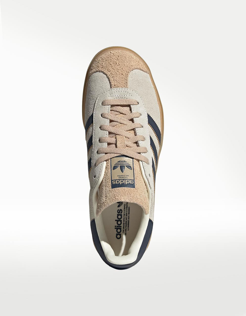 Tenis Adidas Gazelle Bold Blanco - Mujer — imagen 4