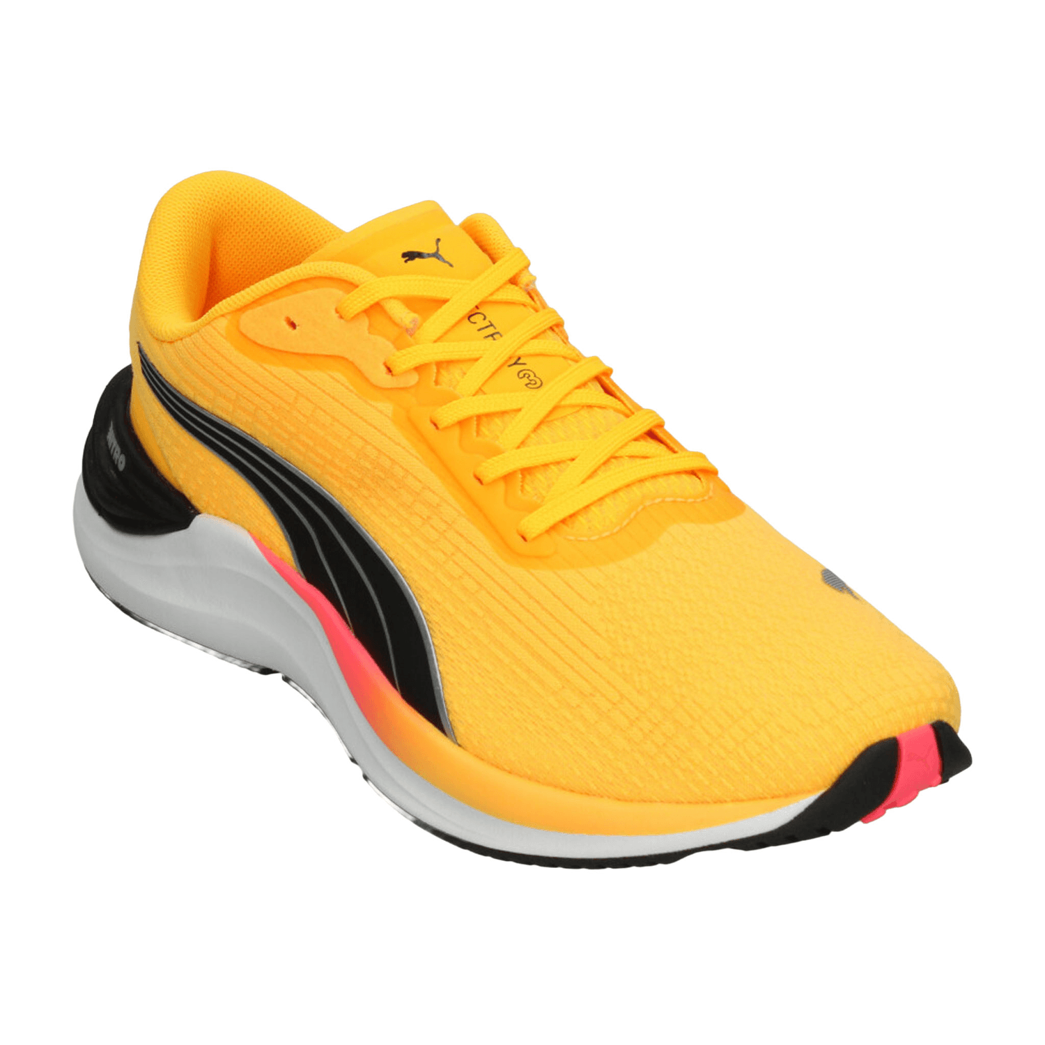 Tenis Puma Electrify Nitro Hombre Running Naranja Caballero — imagen 4