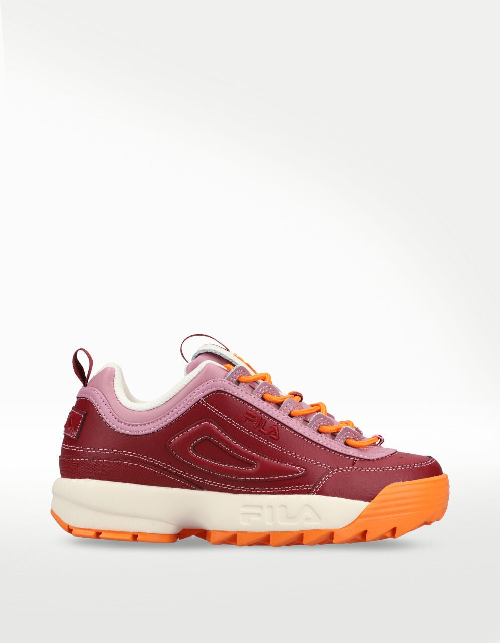 Tenis Fila Disruptor 2 Premium Rojo - Mujer — imagen 2