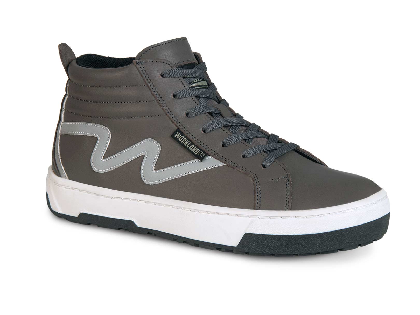 Tenis Bota Motociclista Hombre Moto Biker Wkl 80206 Gris — imagen 9
