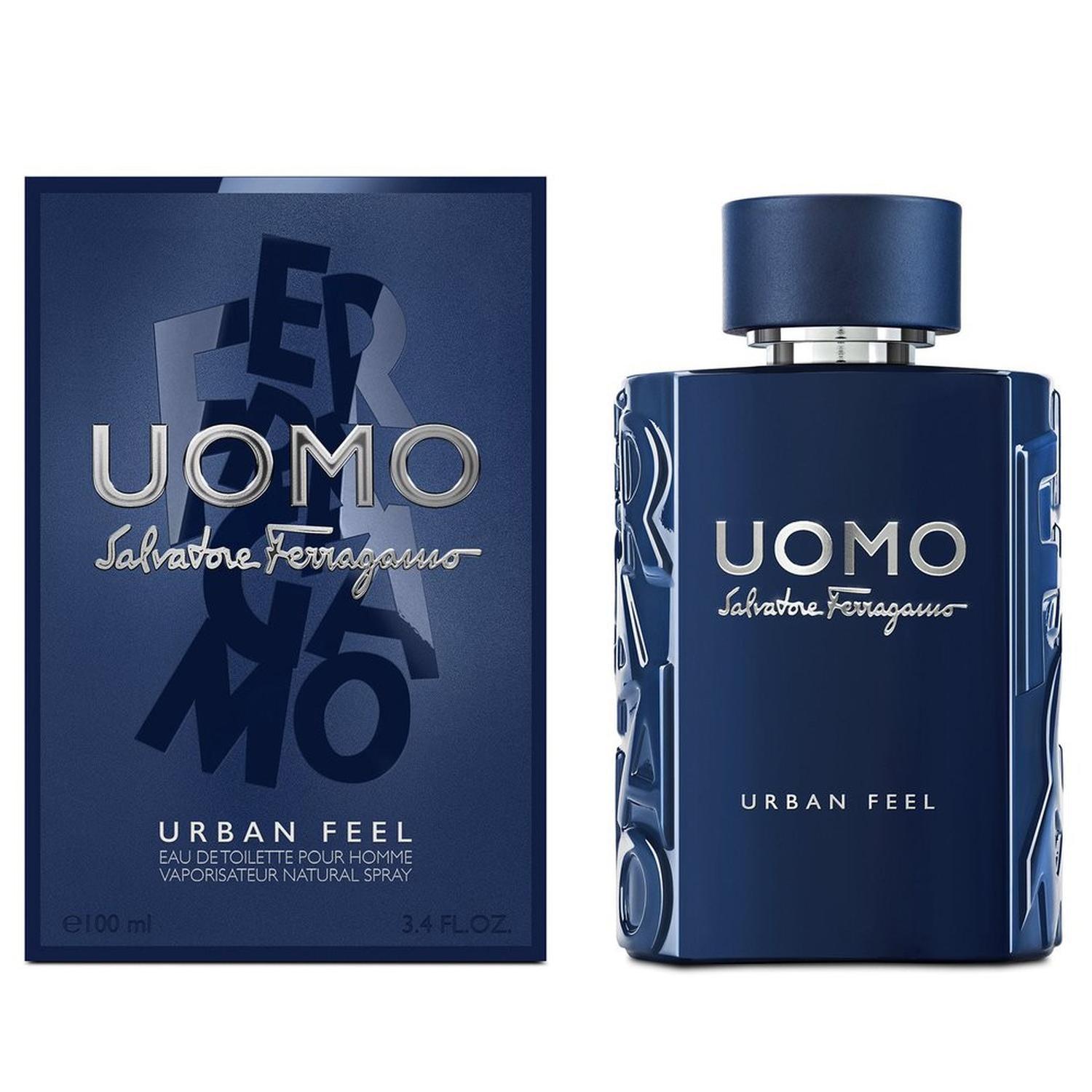 SALVATORE FERRAGAMO UOMO URBAN FEEL EDT 100 ML — imagen 3