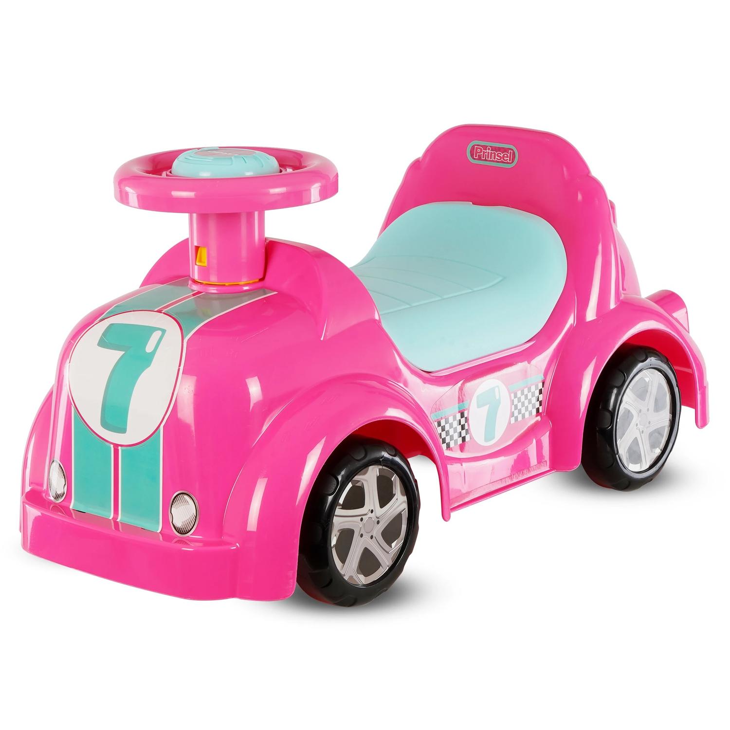 Juguete Carrito Montable Prinsel 1674 con Almacén Rosa — imagen 1