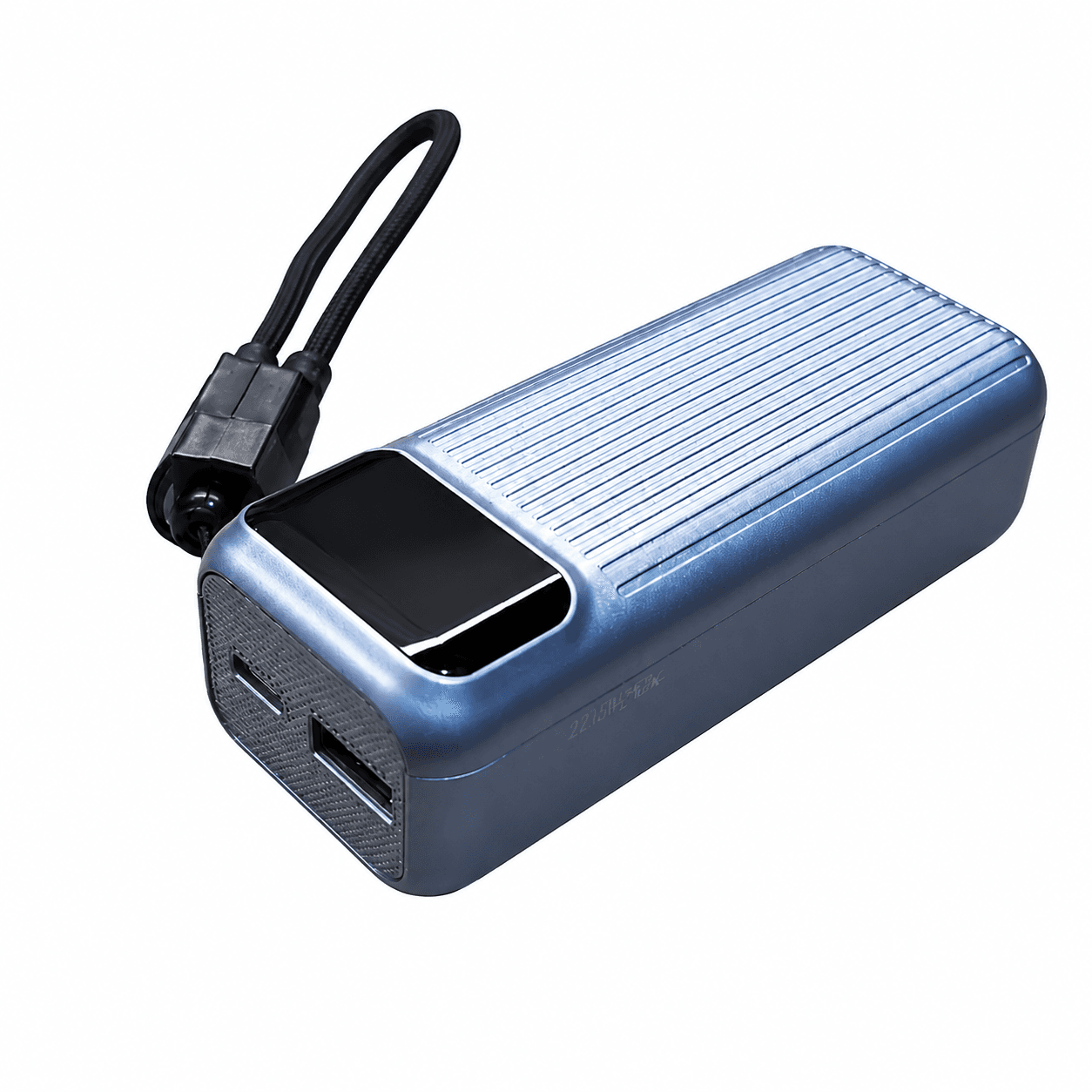 Power Bank C13 10,000mAh 22.5W Carga Rápida con Cables Integrados y Pantalla Digital — imagen 5